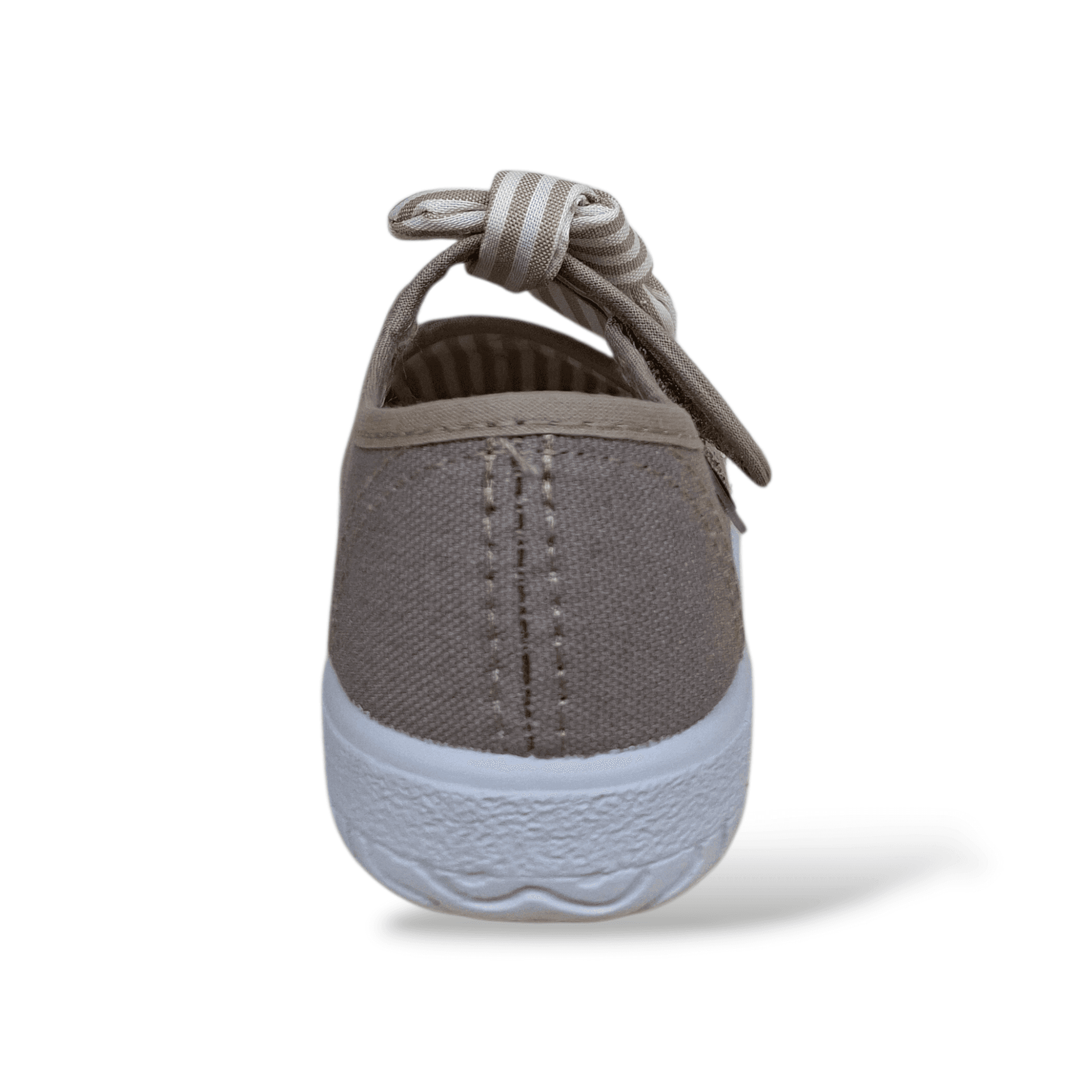Ballerine bambina Victoria Ojalá beige-bianco tela velcro casual eleganti in Ballerine Scarpetteria Gica - Trani, commercioVirtuoso.it