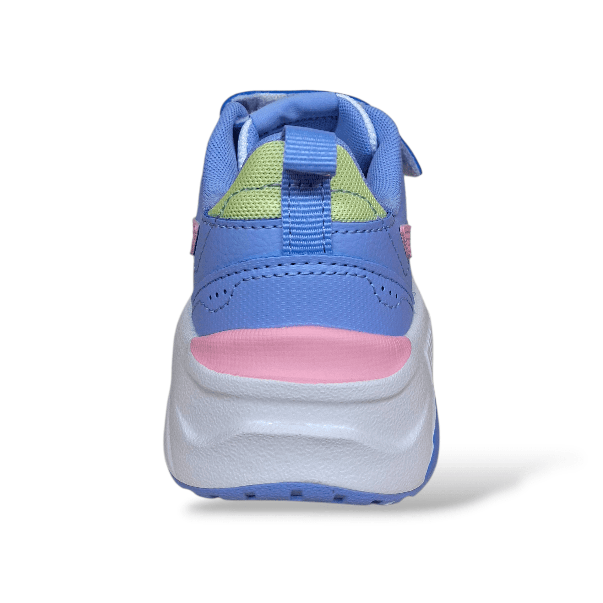 Sneakers bambina PUMA Trinity celeste rosa bianco giallo con velcro in Ballerine Scarpetteria Gica - Trani, commercioVirtuoso.it