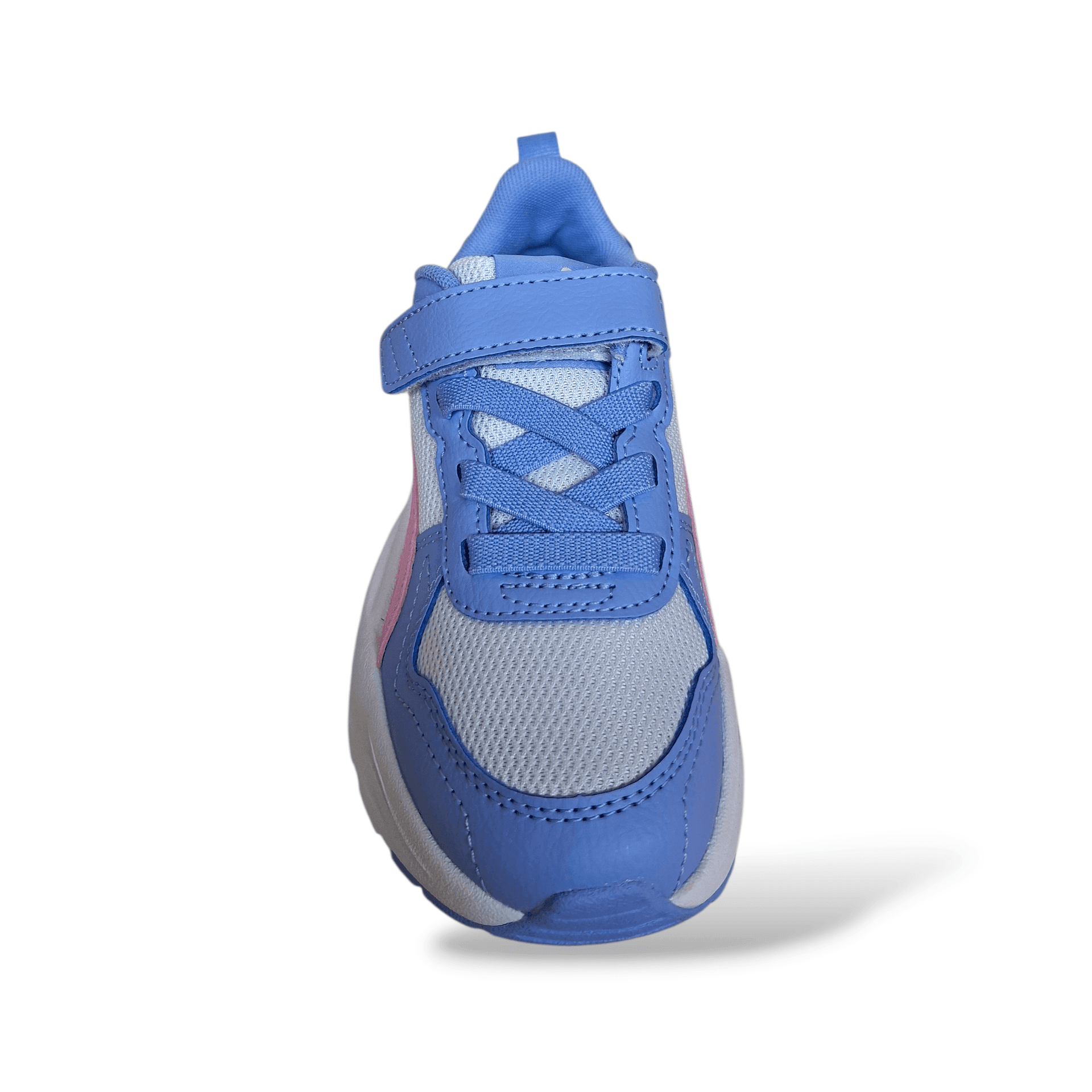 Puma Trinity Sneakers Bambina Celeste Rosa Bianco Giallo – Velcro e Lacci | Taglie 20-35 - 5