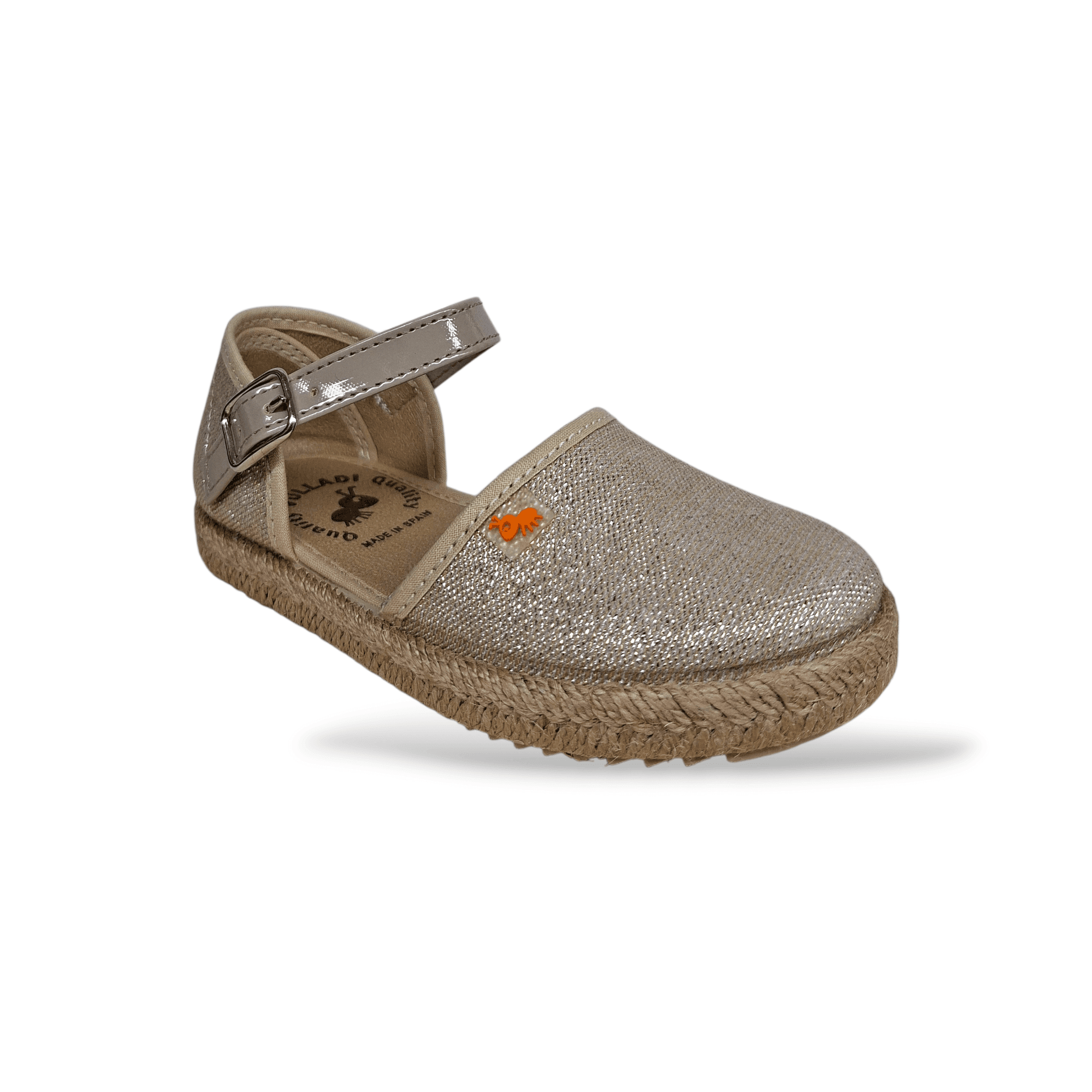 Espadrillas bambina VUL-LADI beige cerimonia eleganti in Ballerine Scarpetteria Gica - Trani, commercioVirtuoso.it