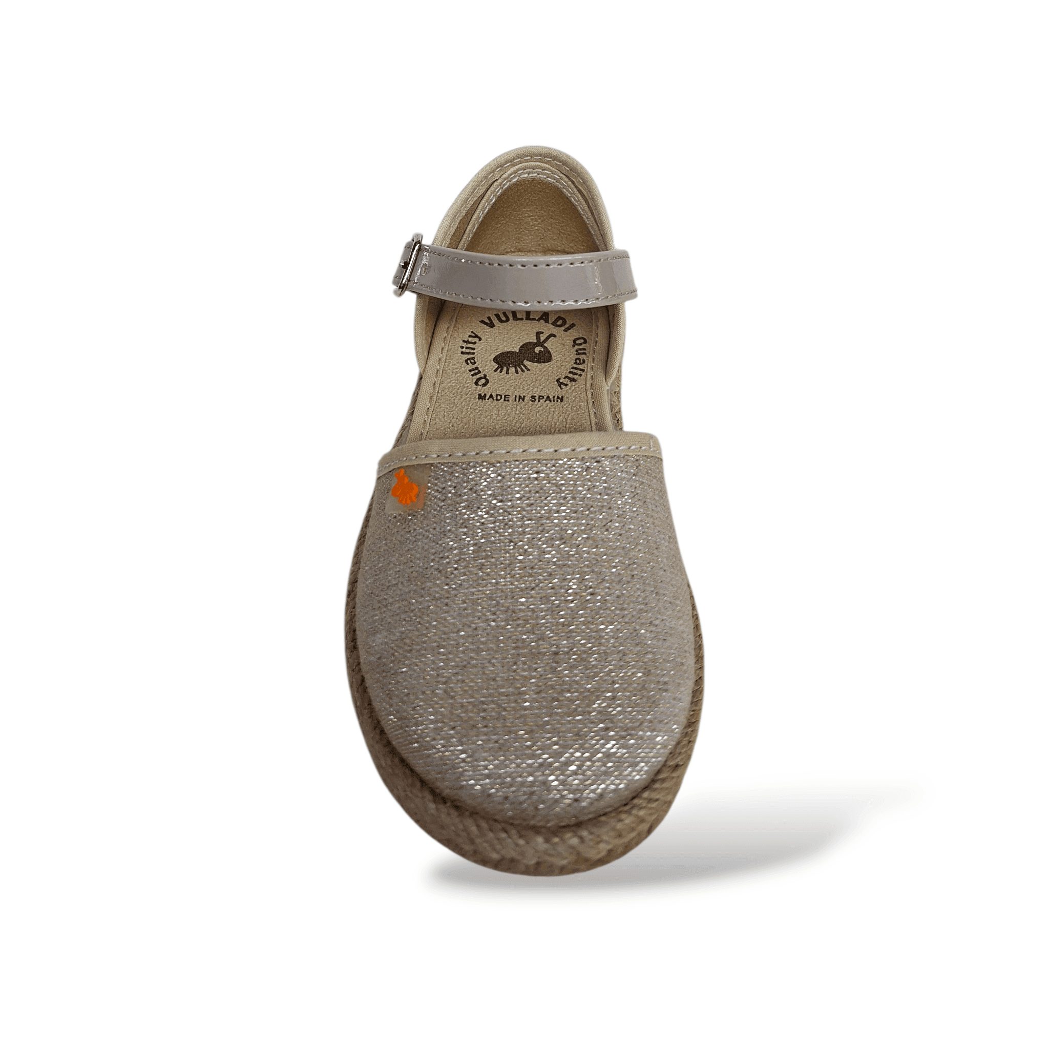Espadrillas bambina VUL-LADI beige cerimonia eleganti in Ballerine Scarpetteria Gica - Trani, commercioVirtuoso.it