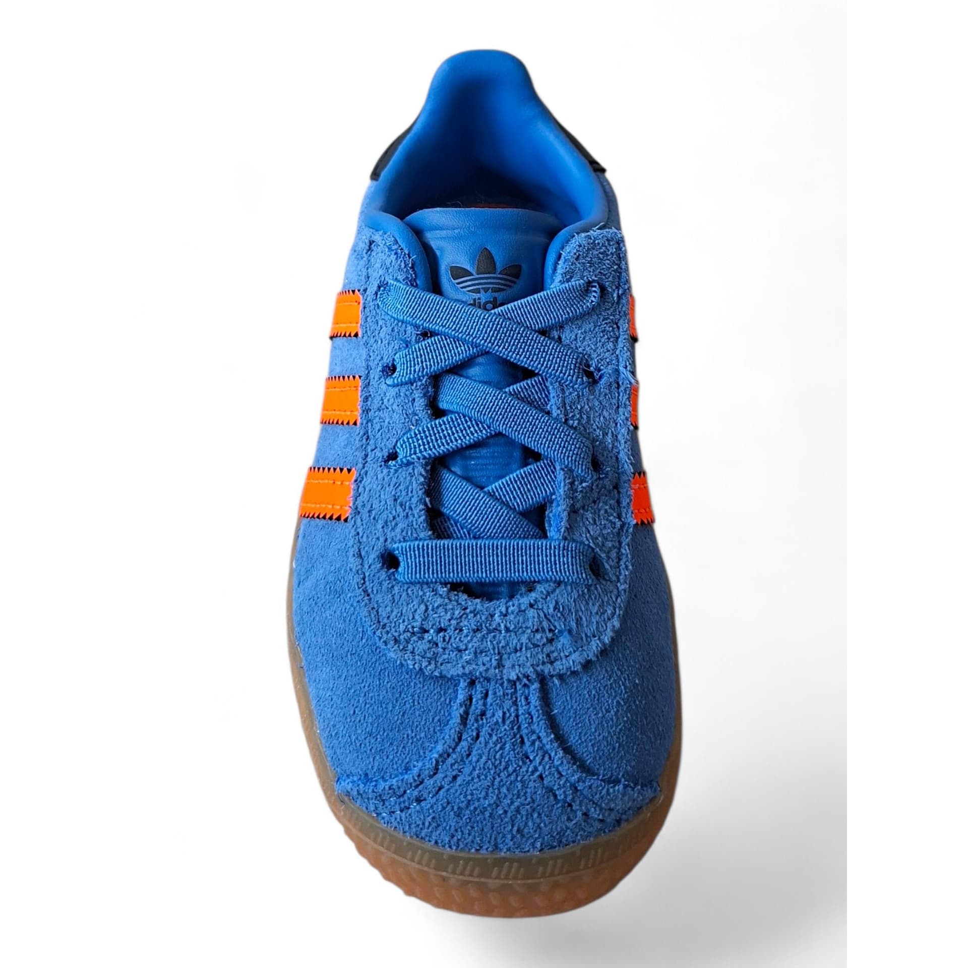 Sneakers bambino Adidas Gazelle CF EL I JP7134 bluette arancione beige - Icona intramontabile con velcro pratico in Ballerine Scarpetteria Gica - Trani, commercioVirtuoso.it