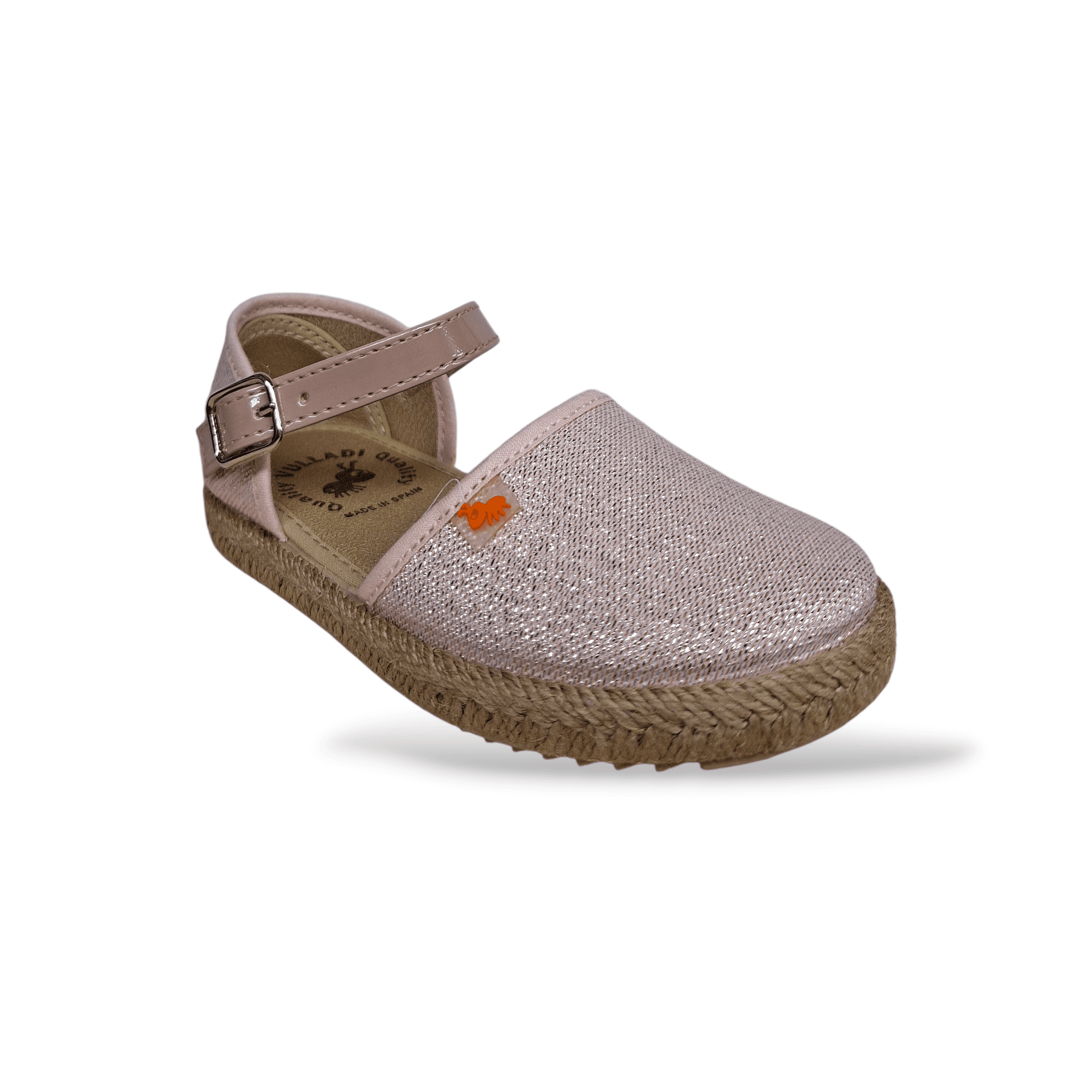 Espadrillas bambina VUL-LADI rosa-beige cerimonia eleganti in Ballerine Scarpetteria Gica - Trani, commercioVirtuoso.it