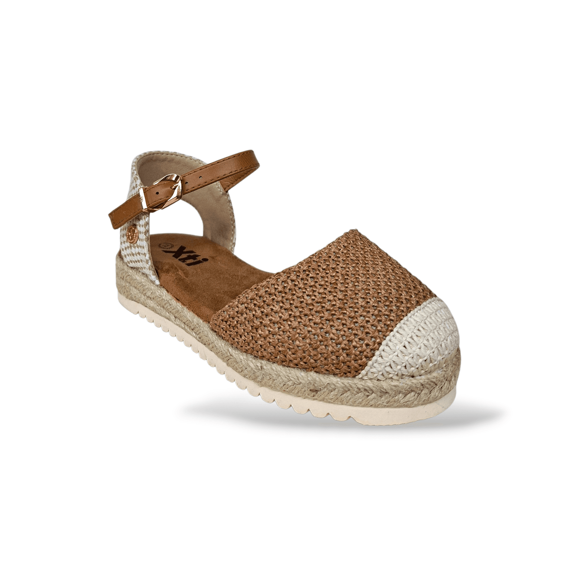Espadrillas bambina XTI camel cerimonia eleganti in Ballerine Scarpetteria Gica - Trani, commercioVirtuoso.it