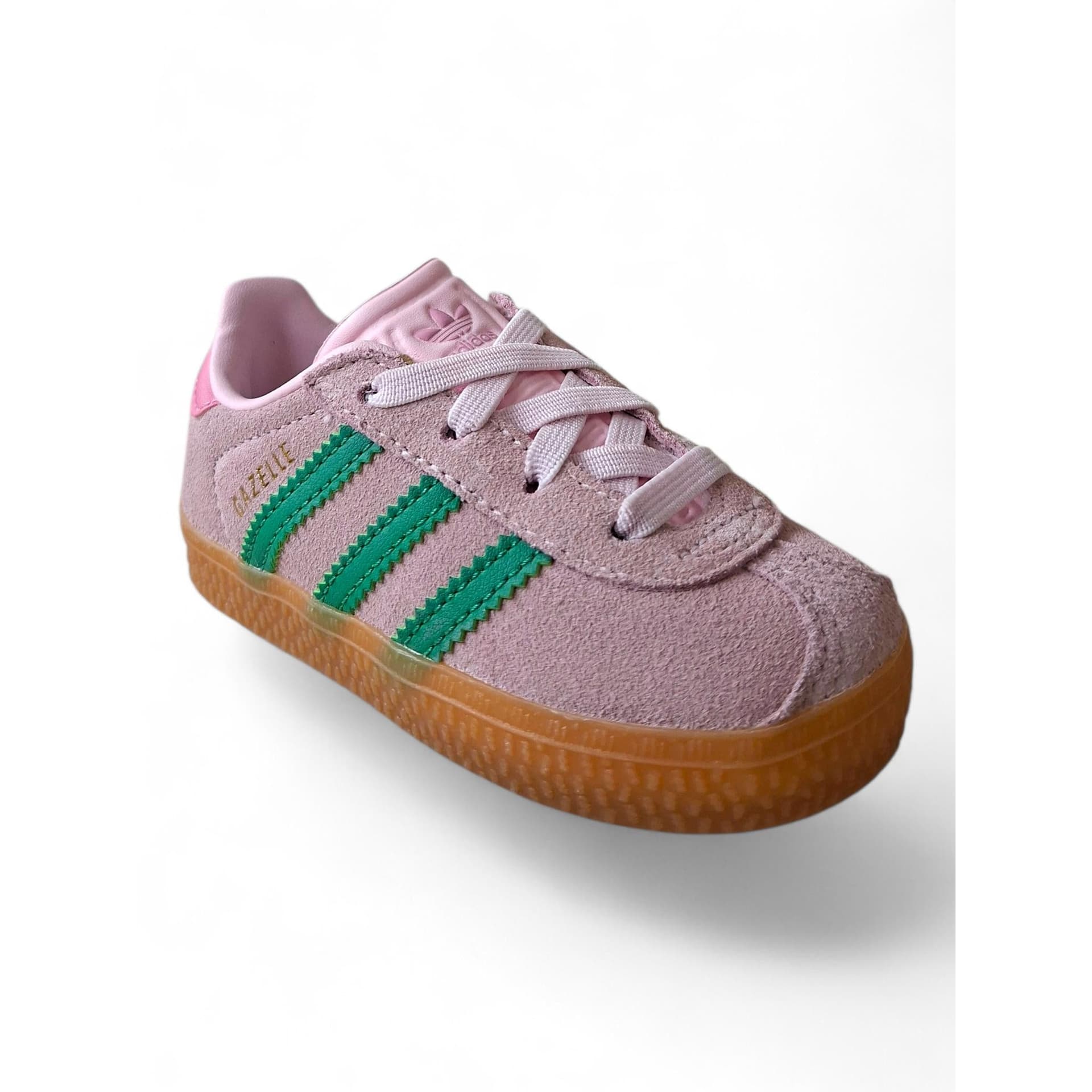 Sneakers bambina Adidas Gazelle rosa verde sportive in Ballerine Scarpetteria Gica - Trani, commercioVirtuoso.it