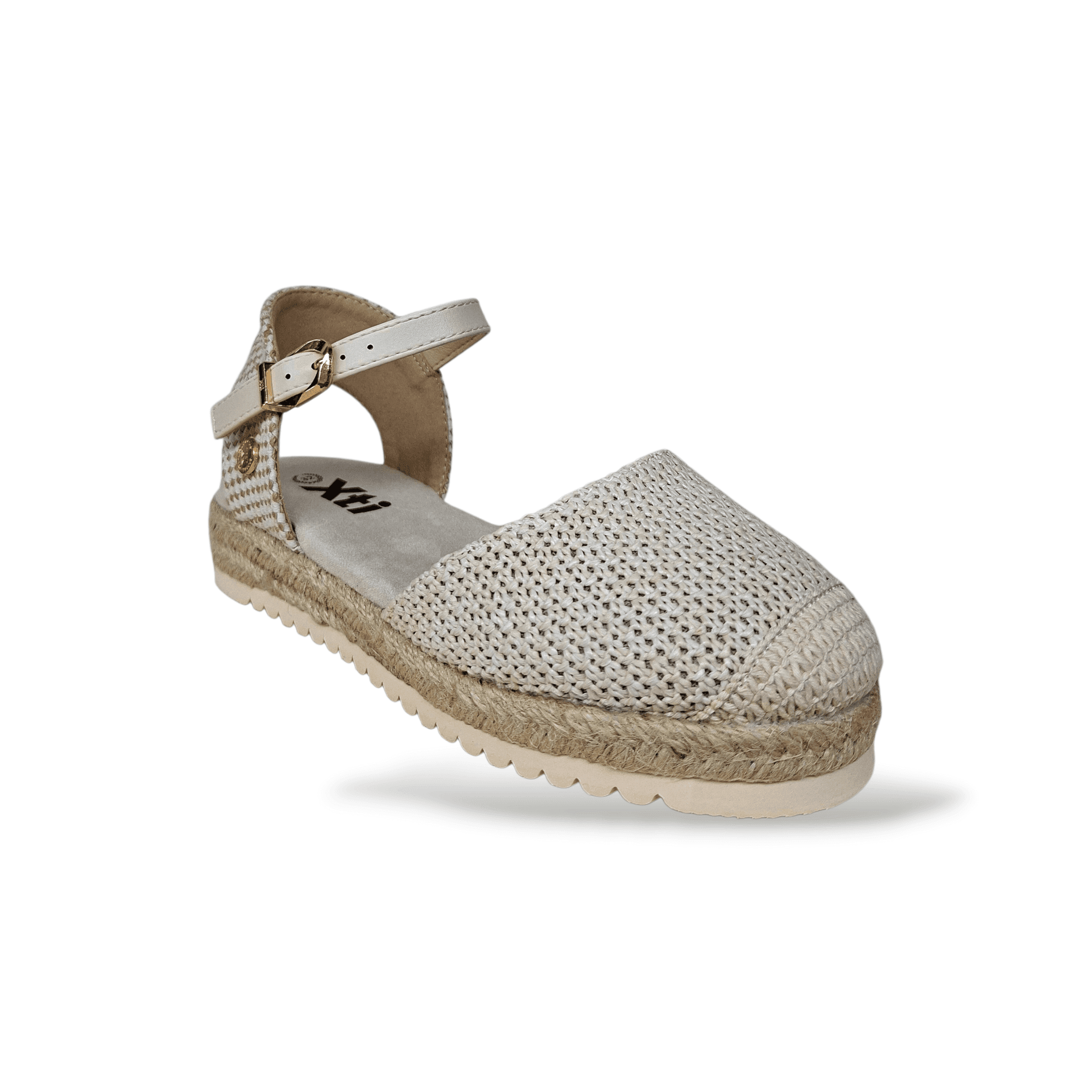 Espadrillas bambina XTI beige cerimonia eleganti in Ballerine Scarpetteria Gica - Trani, commercioVirtuoso.it