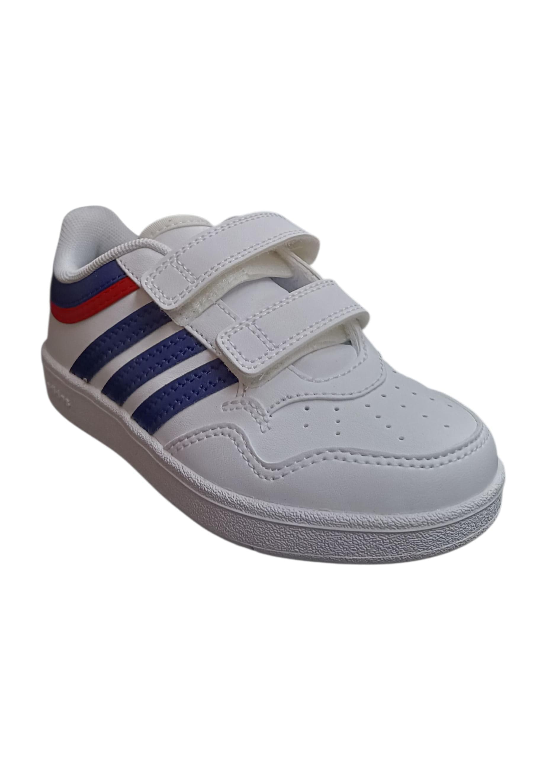 Adidas Hoops Sneakers Bambino Bianco Blu Rosso - Scarpe Ginnastica Velcro in Autocategorizzazione Scarpetteria Gica - Trani, commercioVirtuoso.it