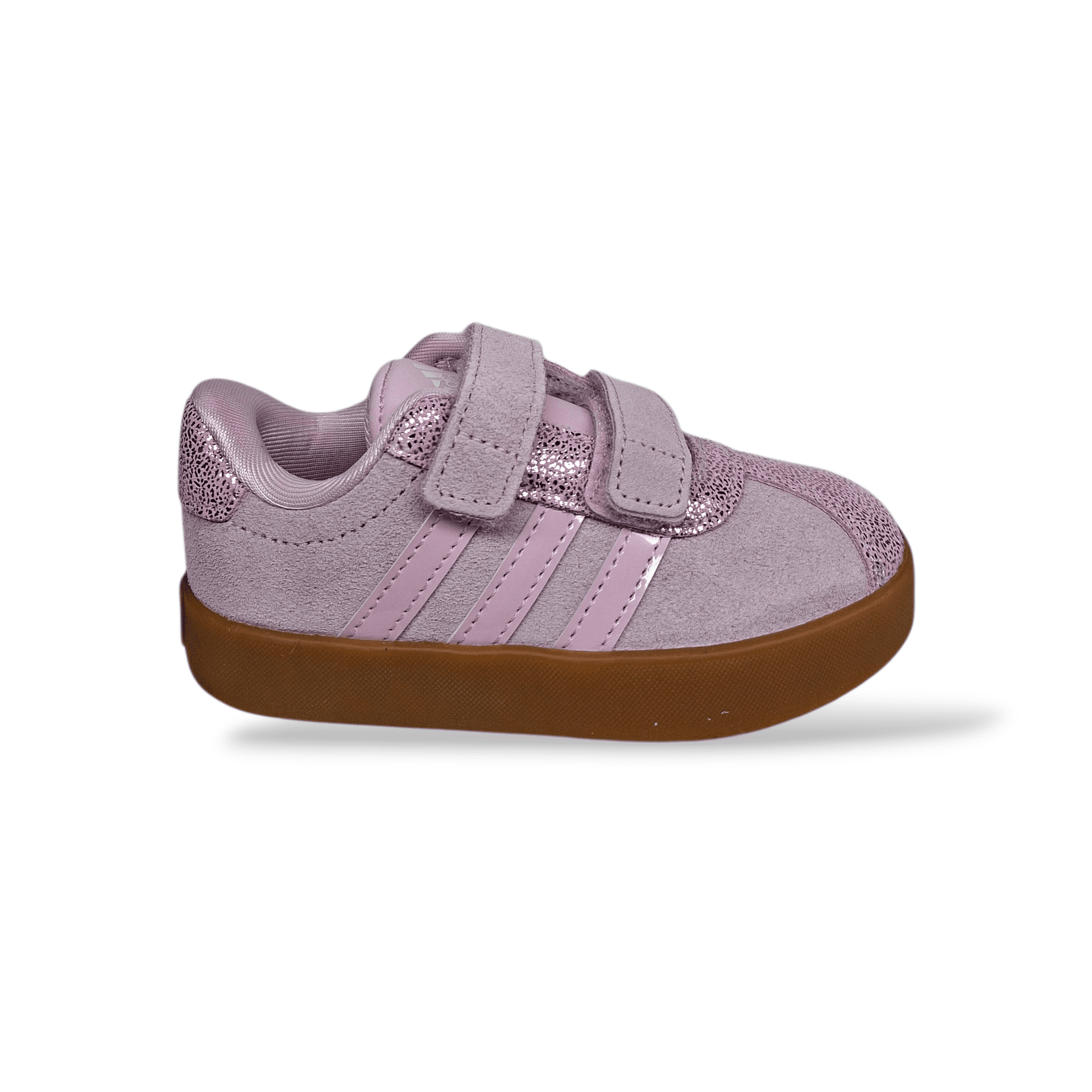 Sneakers bambina Adidas VL Court rosa cipria sportive - 10