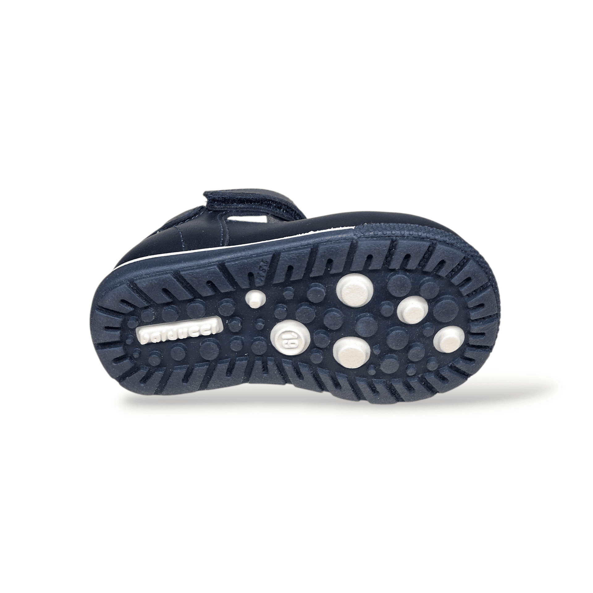Scarpe Primi Passi Balducci Cita Occhi di Bue Pelle Blue Made in Italy Bambino - 5