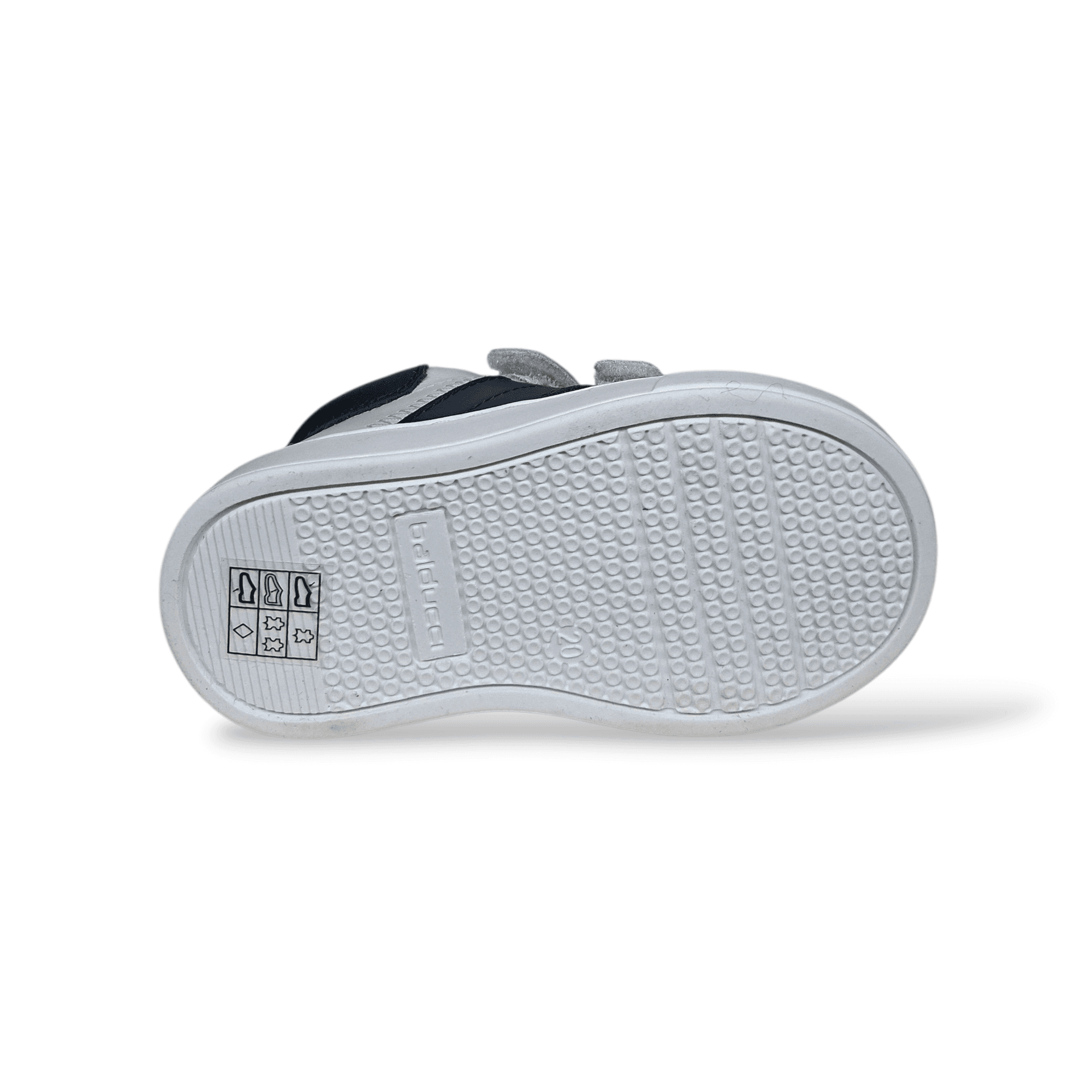 Scarpe Primi Passi Balducci Cita Pelle Bianco Blu Made in Italy Bambino - 5
