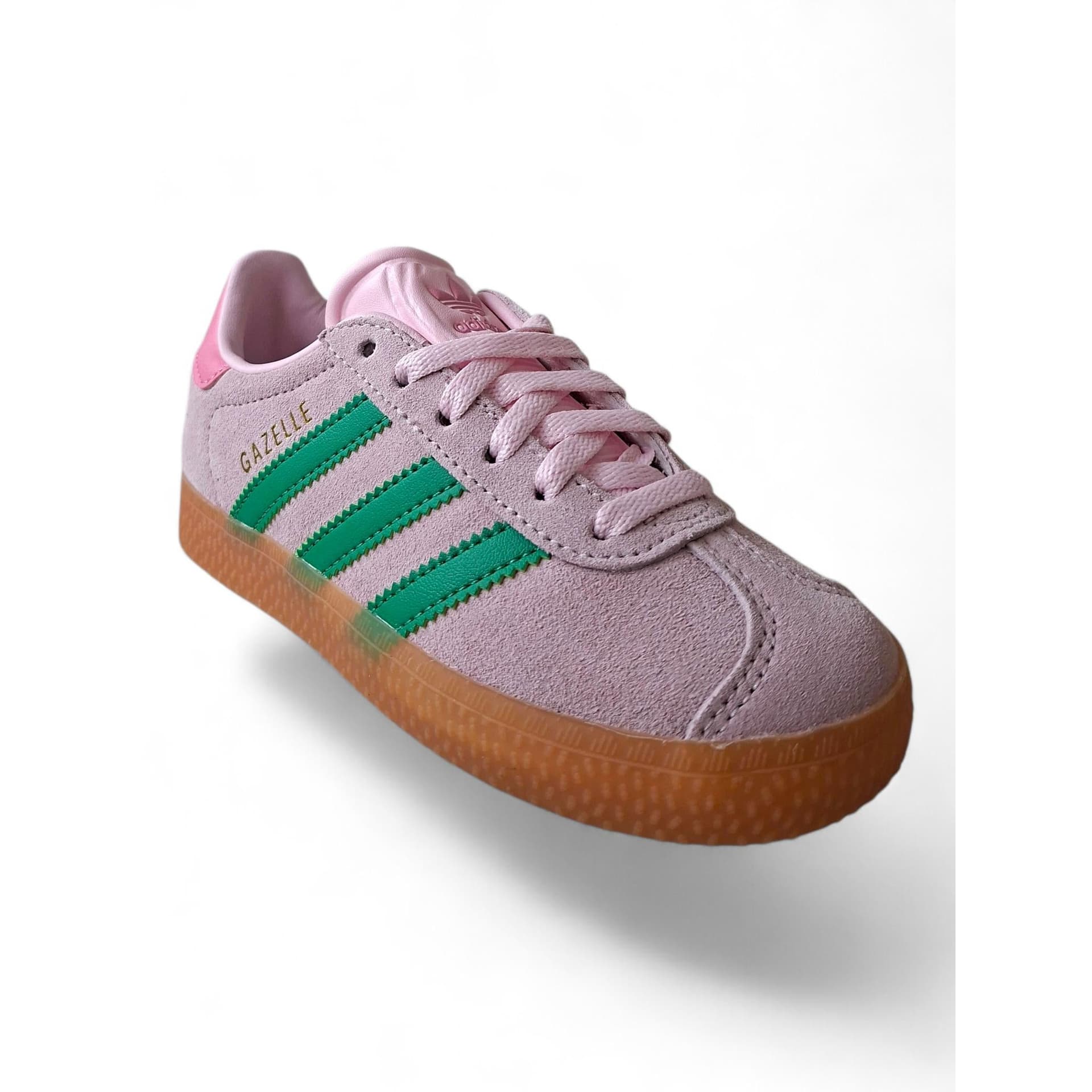 Sneakers bambina Adidas Gazelle C JP7133 rosa verde beige - Icona intramontabile con stile autentico e laccio in Ballerine Scarpetteria Gica - Trani, commercioVirtuoso.it