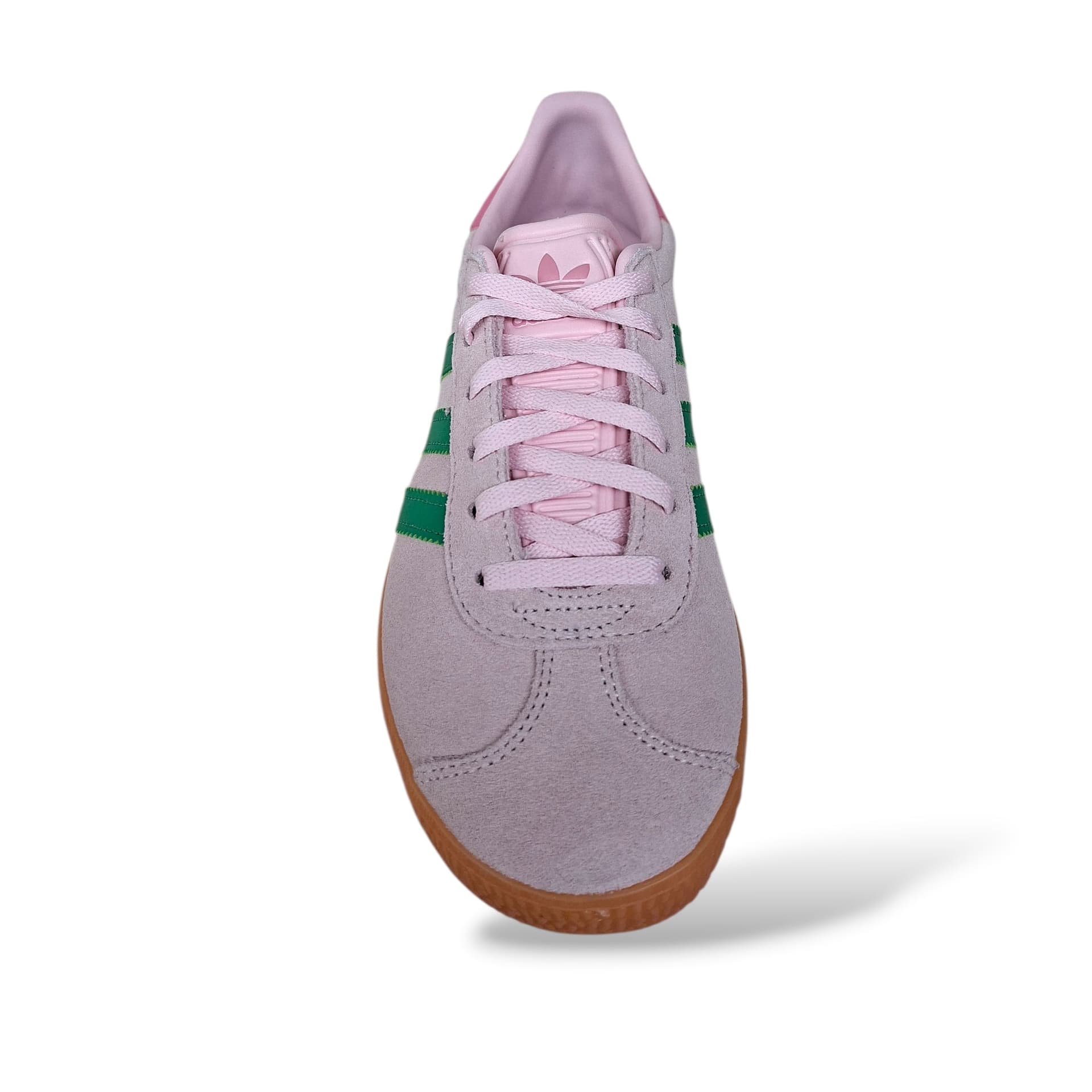 Sneakers bambina Adidas Gazelle C JP7133 - JP7128 rosa verde beige - Icona intramontabile con stile autentico e laccio - 9