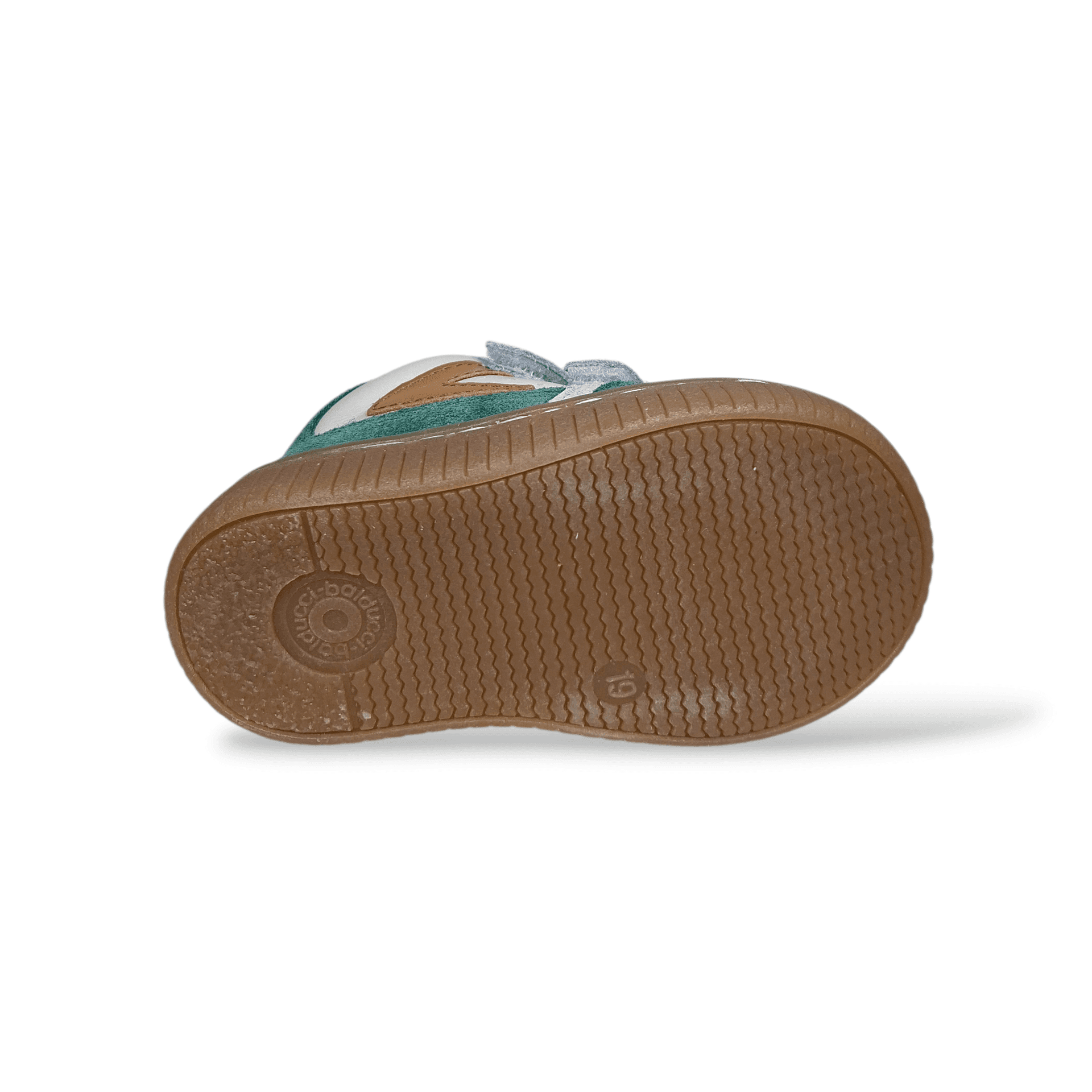 Scarpe Primi Passi Balducci Cita Pelle Verde Beige Camel Made in Italy Bambino - 5