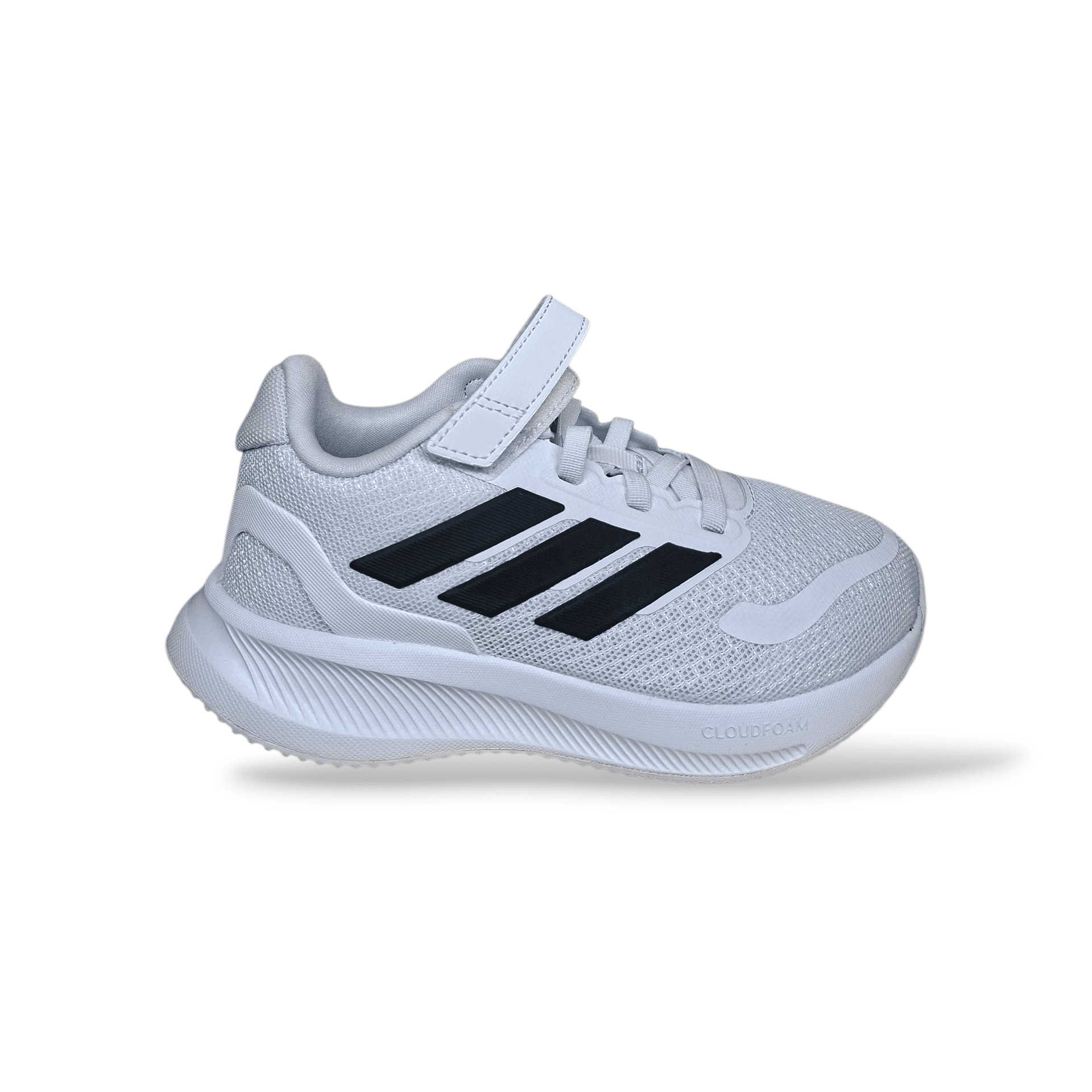 Adidas Runfalcon Bambino Bianco Nero | Scarpe Sportive Leggere Primavera Estate - 6