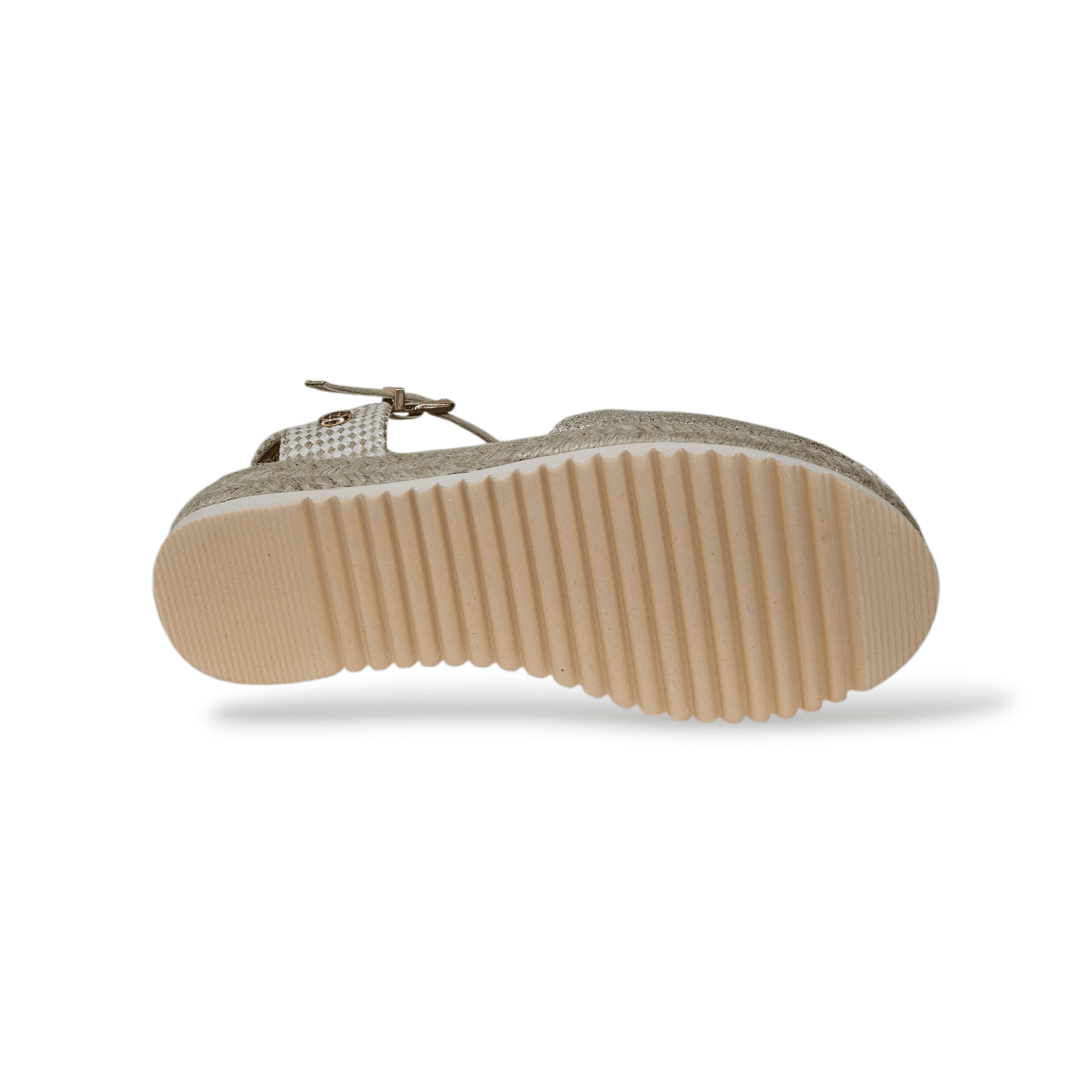 Espadrillas Bambina XTI Beige Oro con Fibia – Scarpe Cerimonia Eleganti e Comode - 5