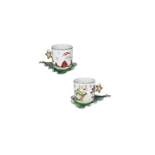 TAZZA RACCONTI SET 2 PZ NEW BONE CHINA