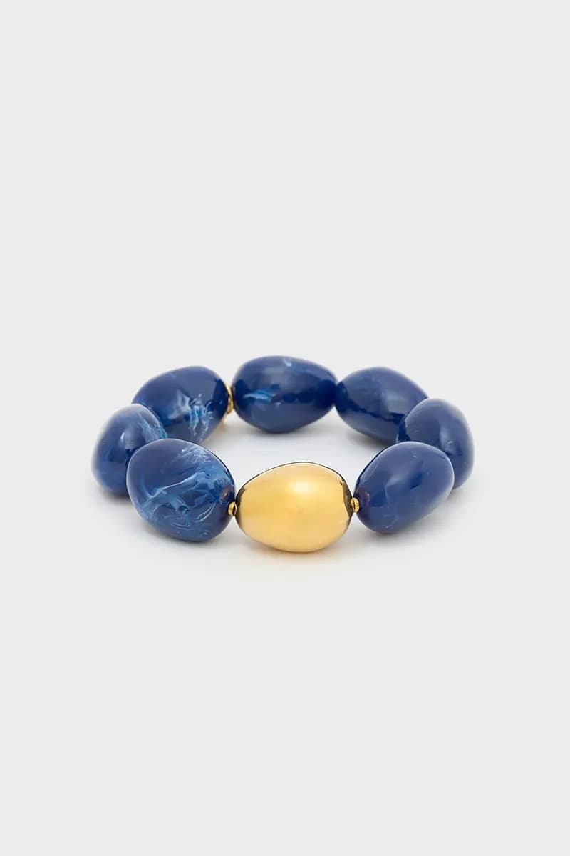 Bracciale elastico con pietre | NALÌ - 3
