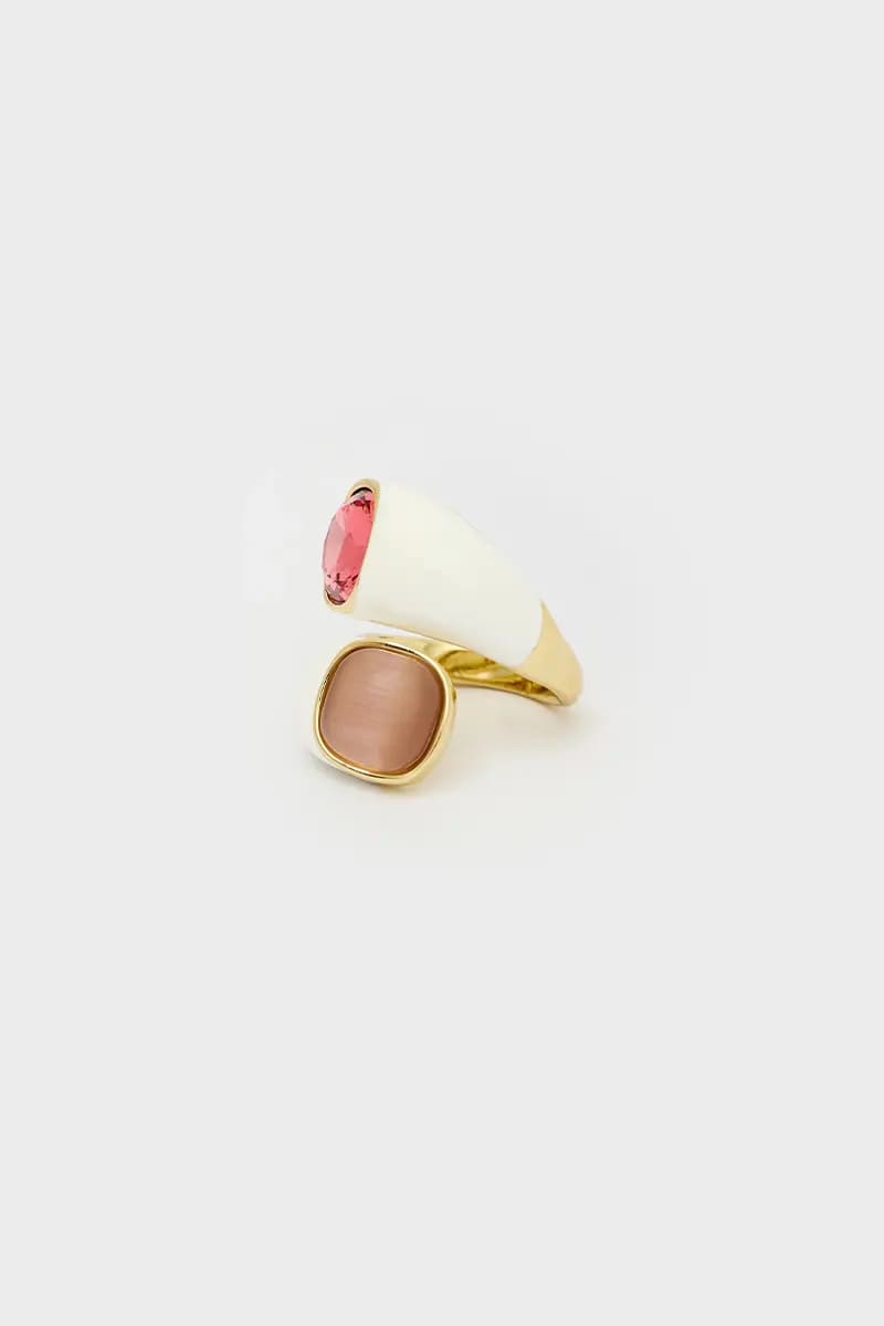 Anello con pietre | NALÌ - 2