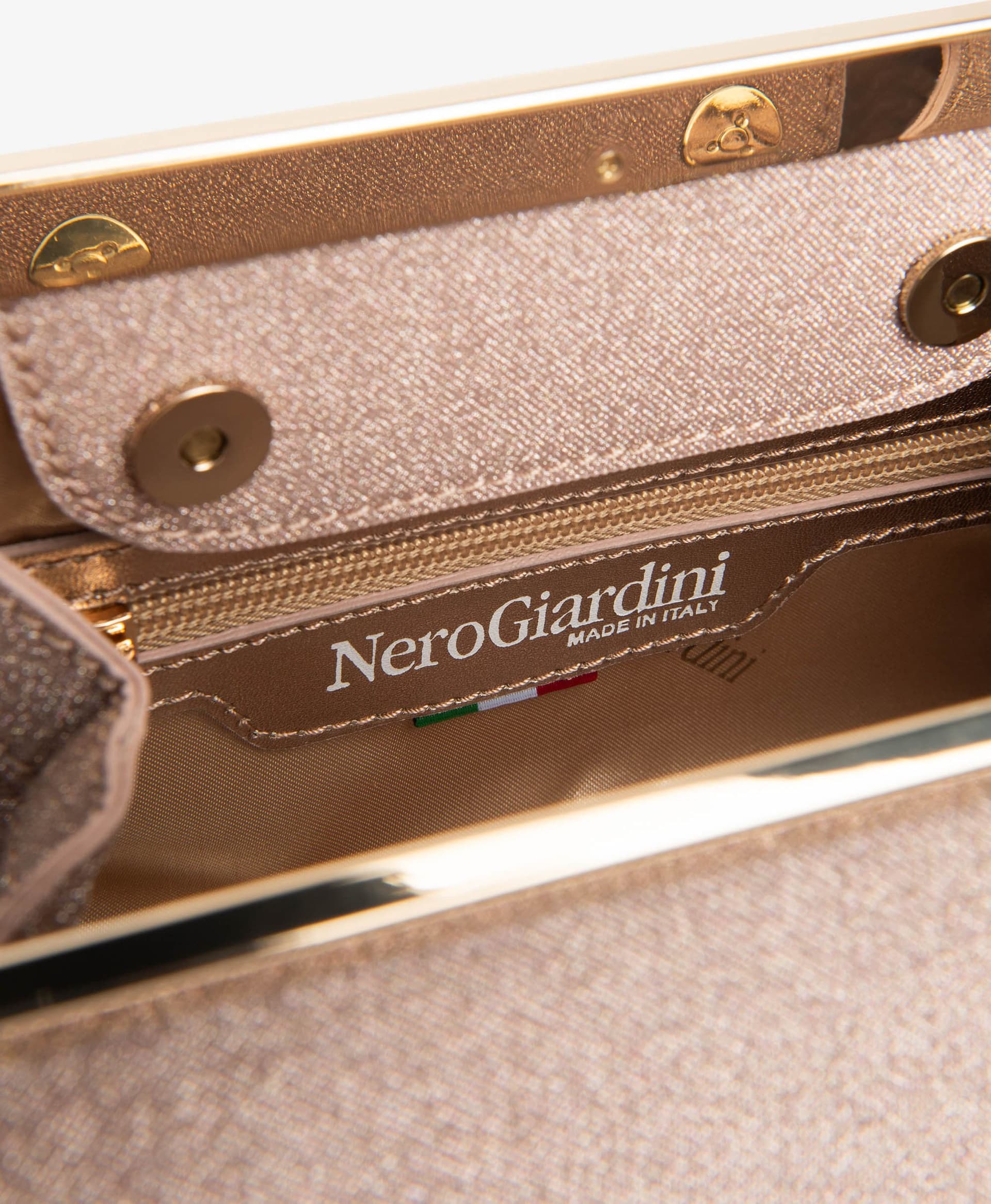 Nero Giardini pochette donna in tessuto microglitter E644130DE631 - 4