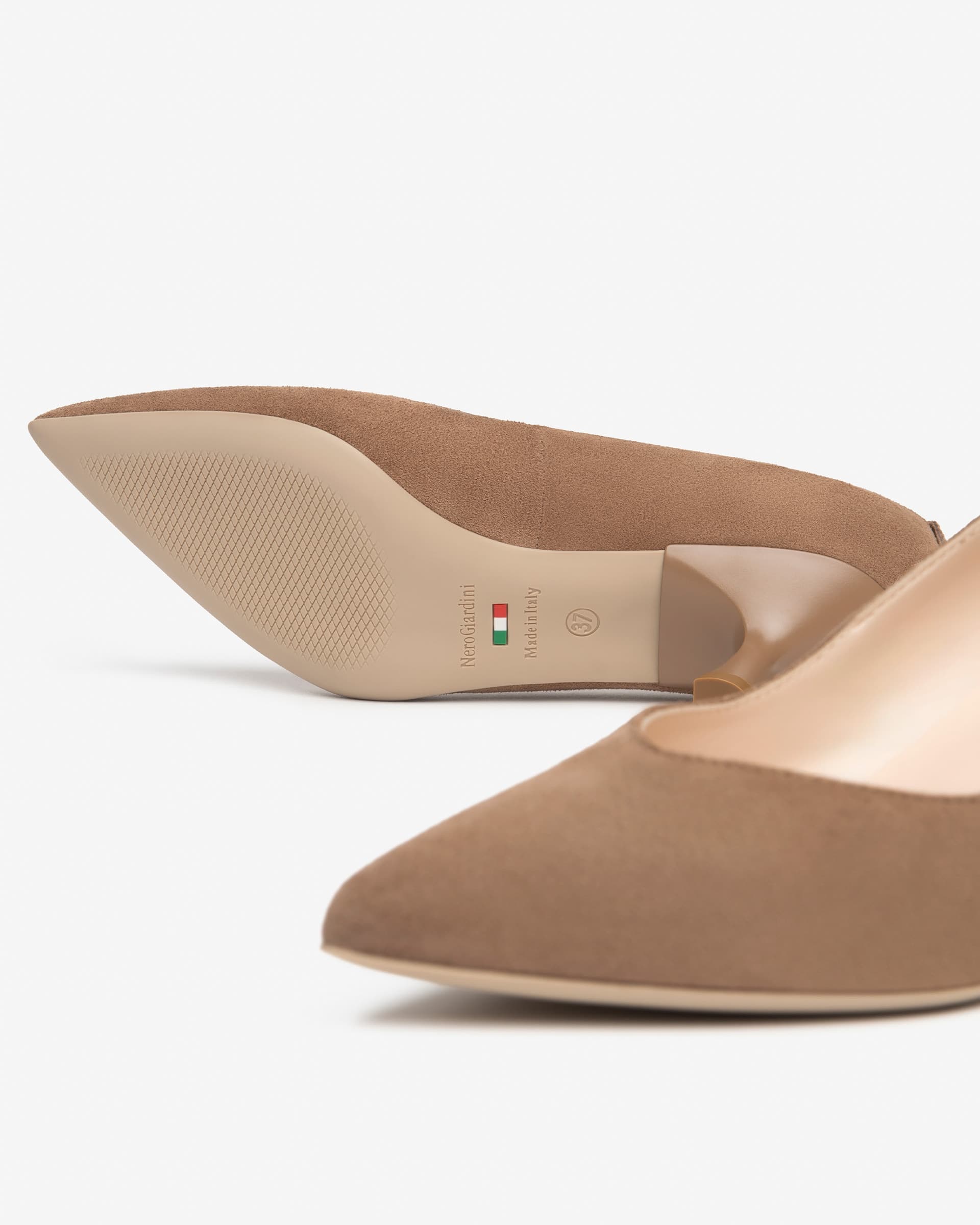 Nero Giardini décolleté donna scamosciate col. mou E615461D442 - 4