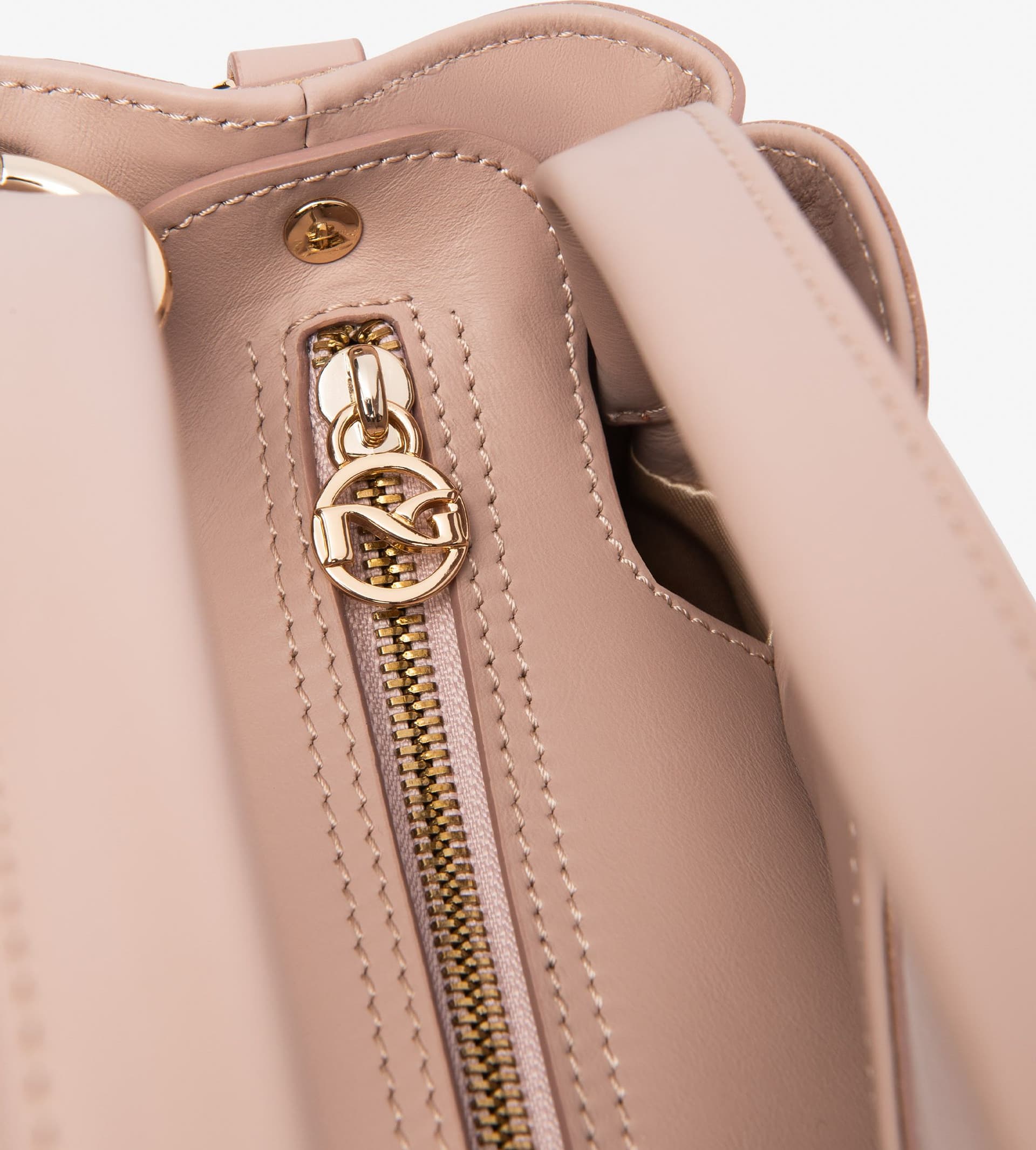 Nero Giardini borsa donna Hobo in pelle nudo E644152D626 - 3