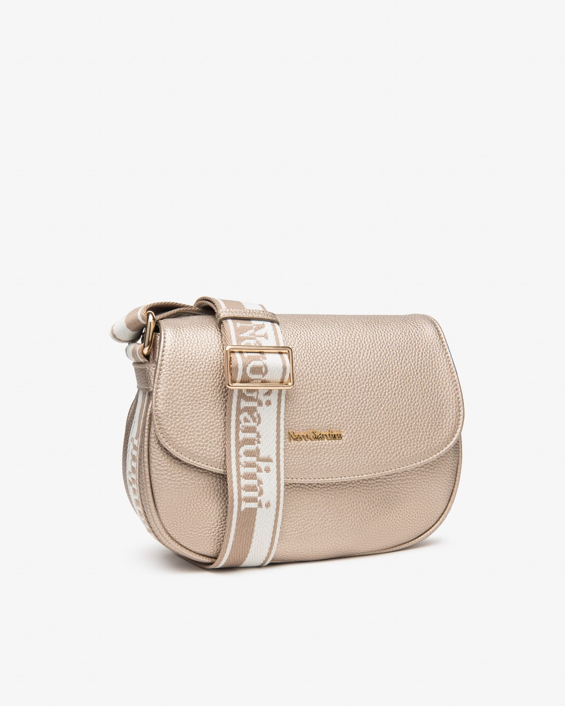 Nero Giardini borsa a tracolla da donna platino E644192D415 - 2