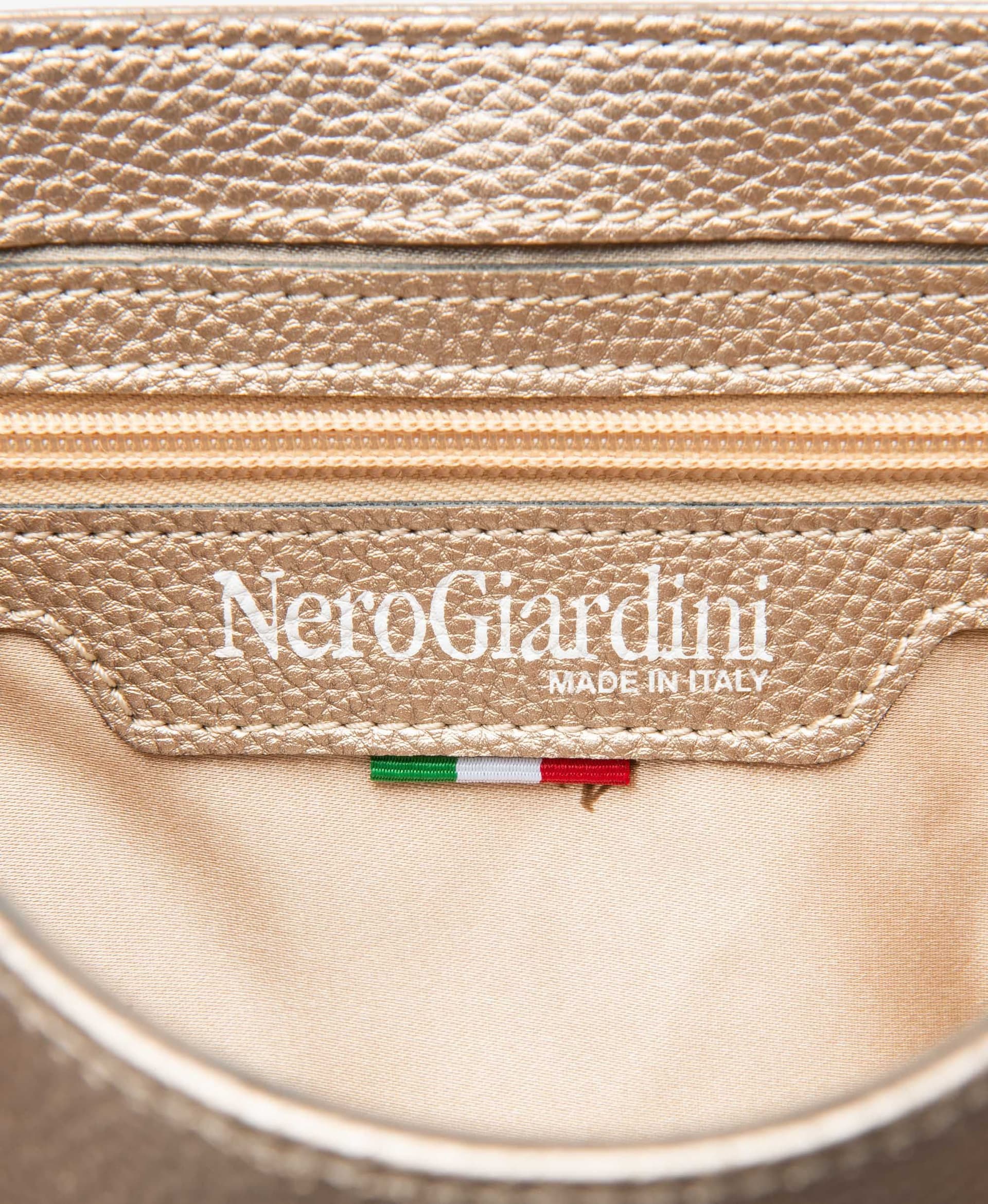 Nero Giardini borsa a tracolla da donna platino E644192D415 - 4