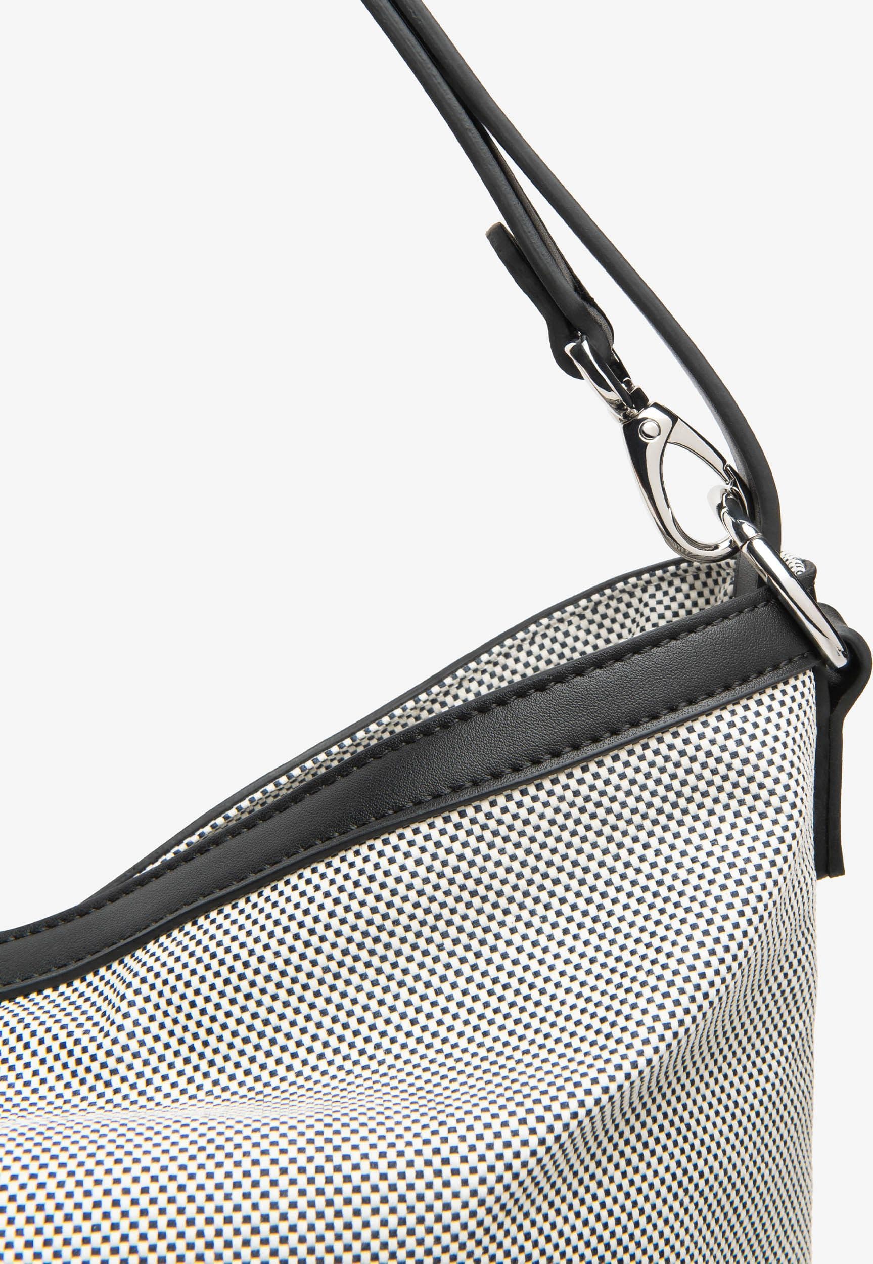 Nero Giardini borsa donna in canvas nero bianco E644241D100 - 3