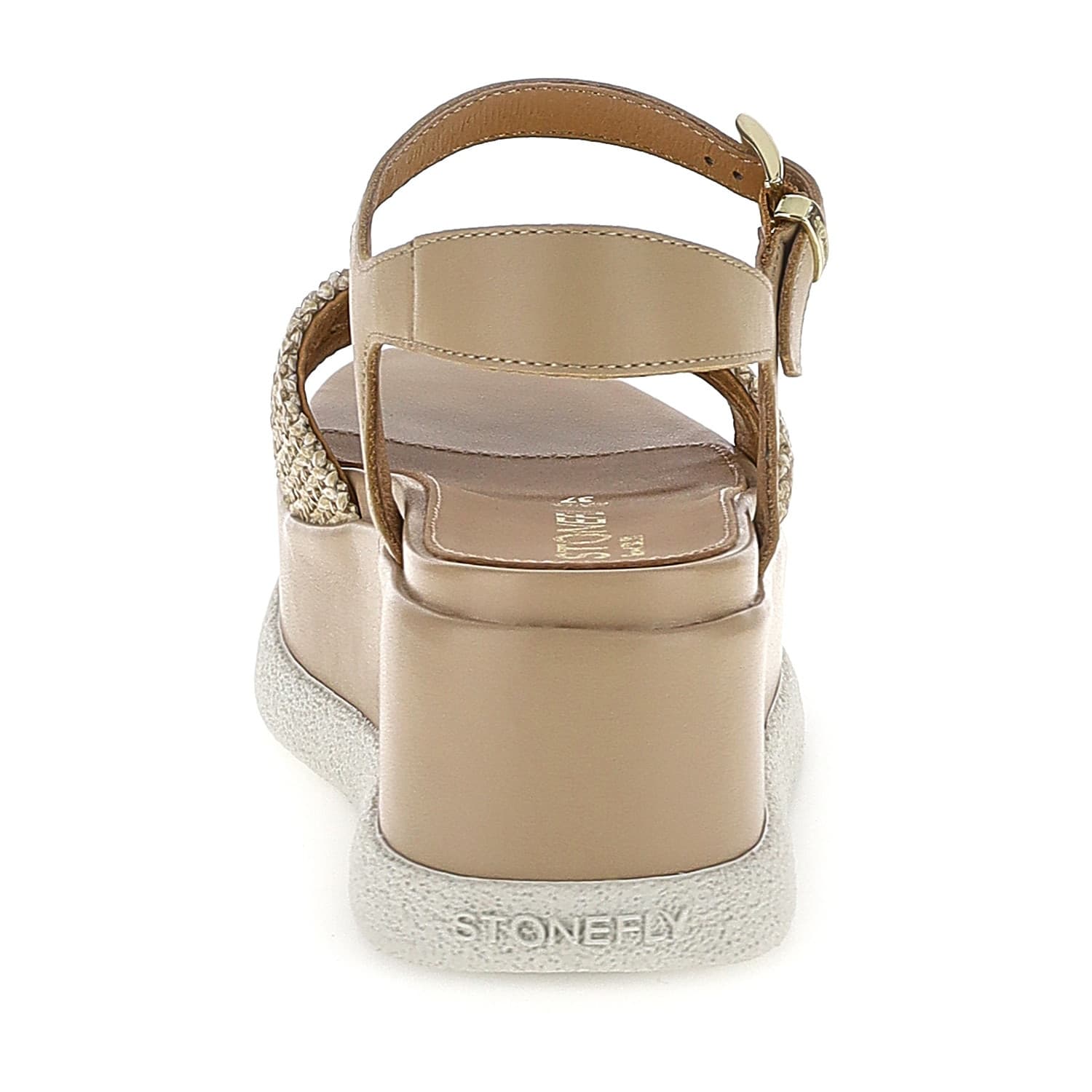 Stonefly sandali Arianna 4 in pelle sesame beige 223737 - 5