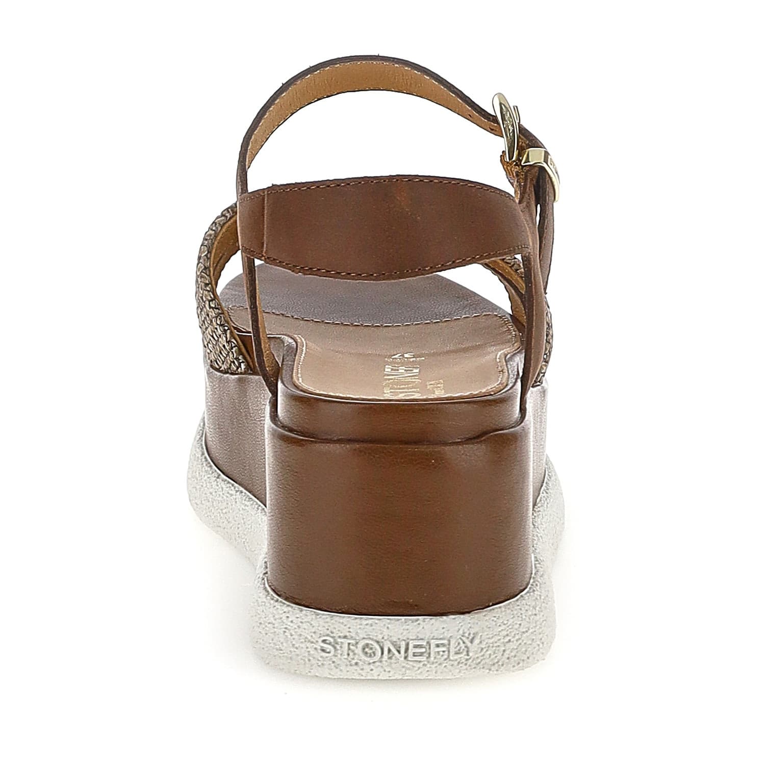 Stonefly sandali Arianna 4 in pelle brown marrone 223737 - 5