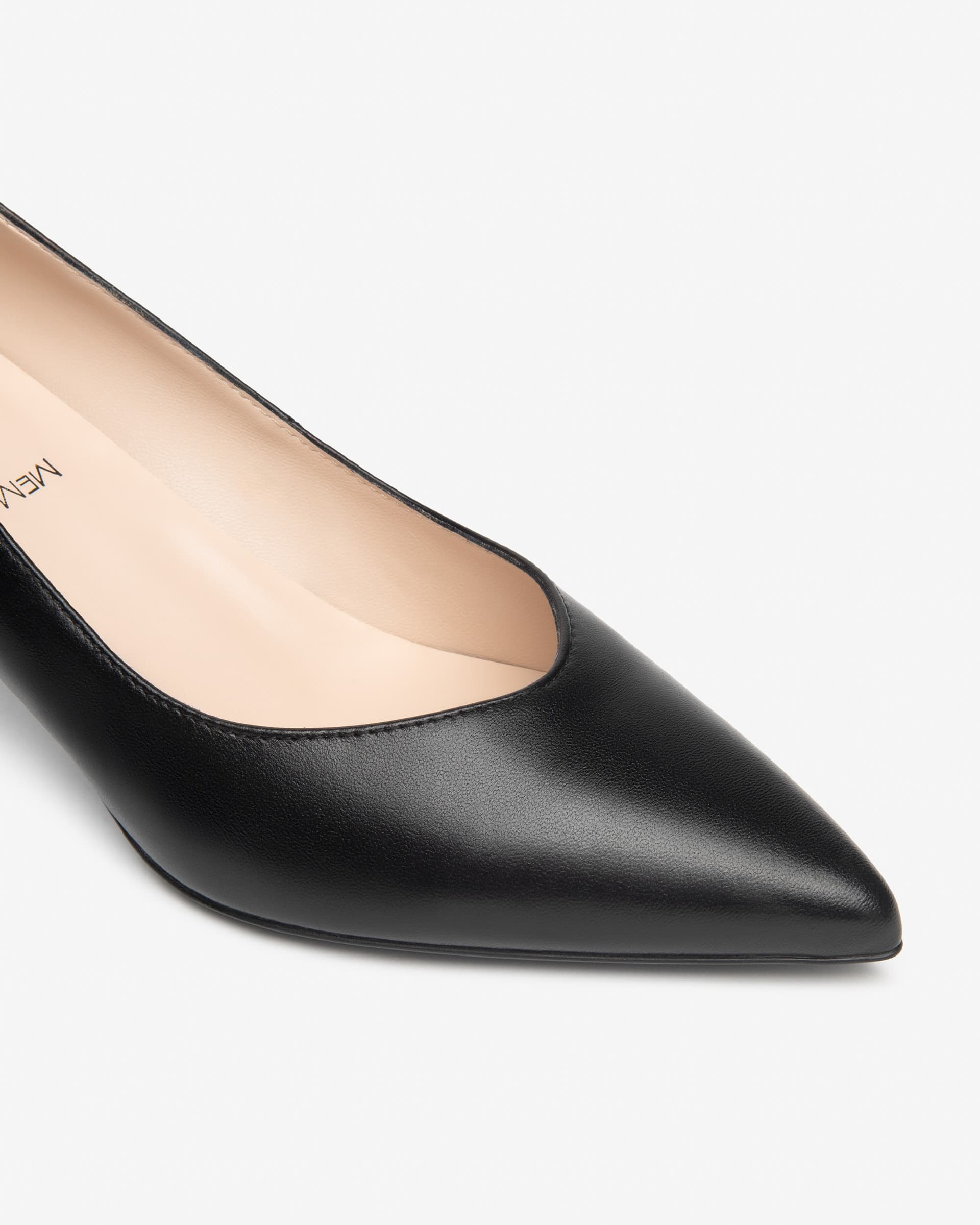 Nero Giardini décolleté donna in pelle nero E615460D100 - 3