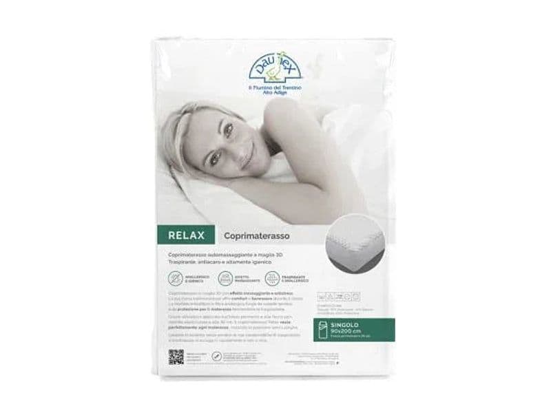 Coprimaterasso Daunex Relax Singolo 90x200 + 30 cm - 4
