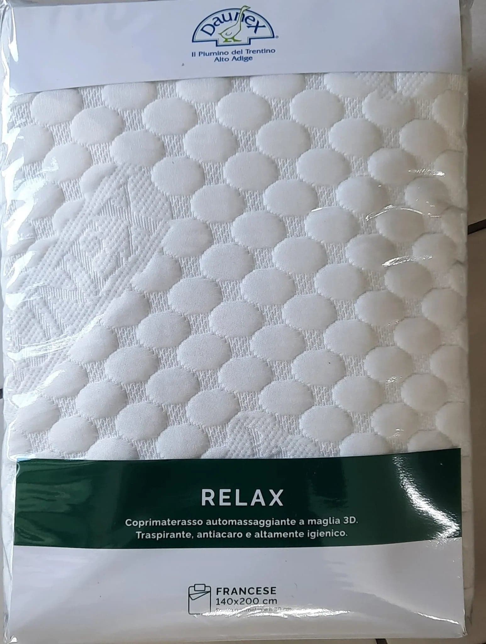 Coprimaterasso Daunex Relax Francese 140x200 + 30 cm - 5