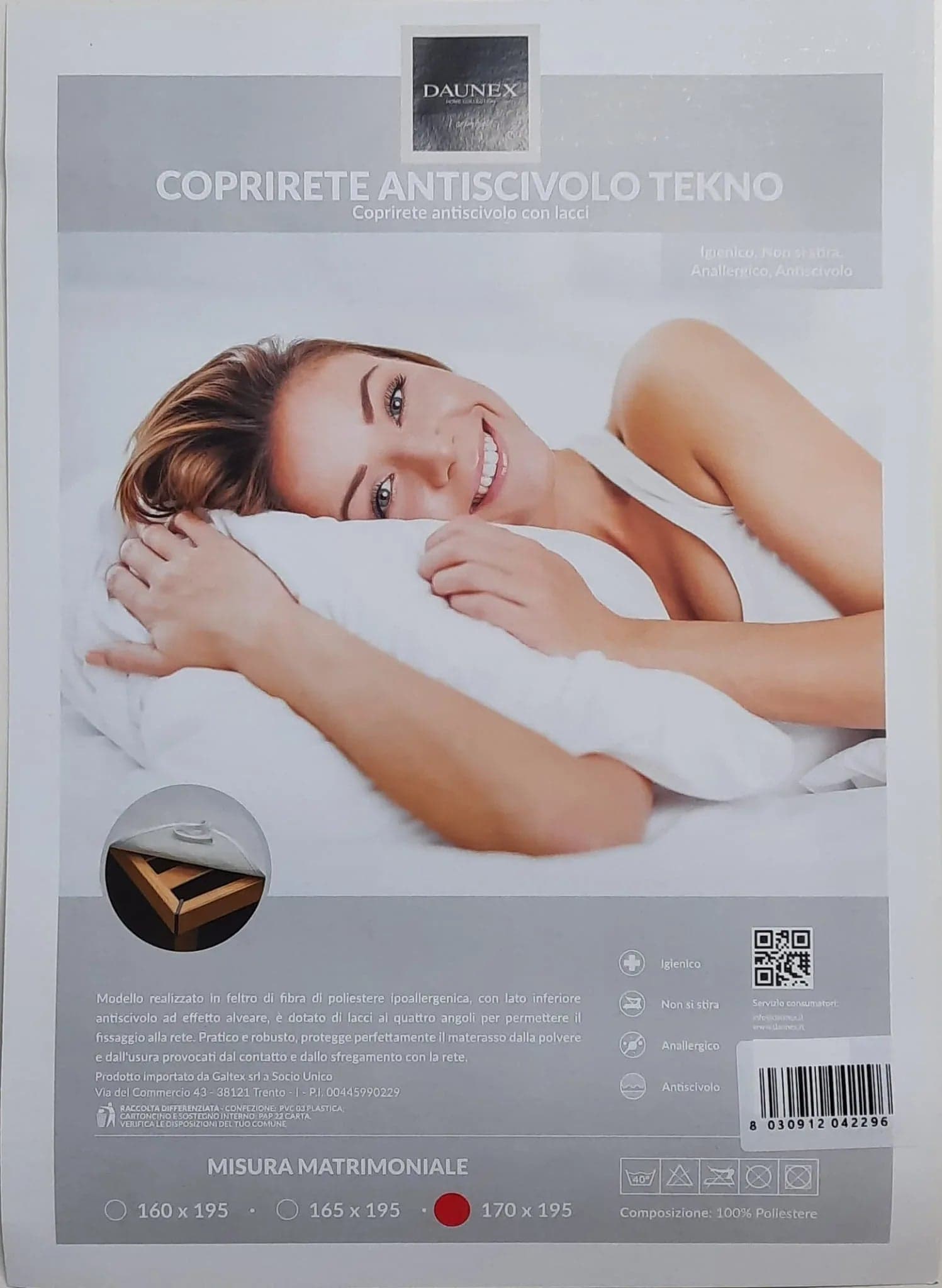 Coprirete Daunex Tekno 170x195 cm - 3