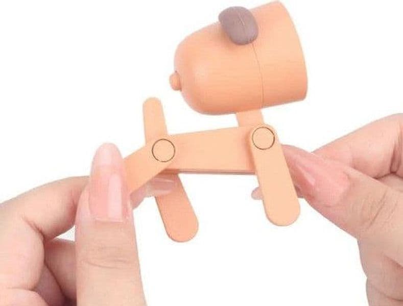 WINKEE Lampada cane mini arancione - 2