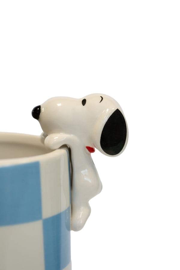 Vaso in ceramica con decorazione Peanuts Licensing Blu - 2