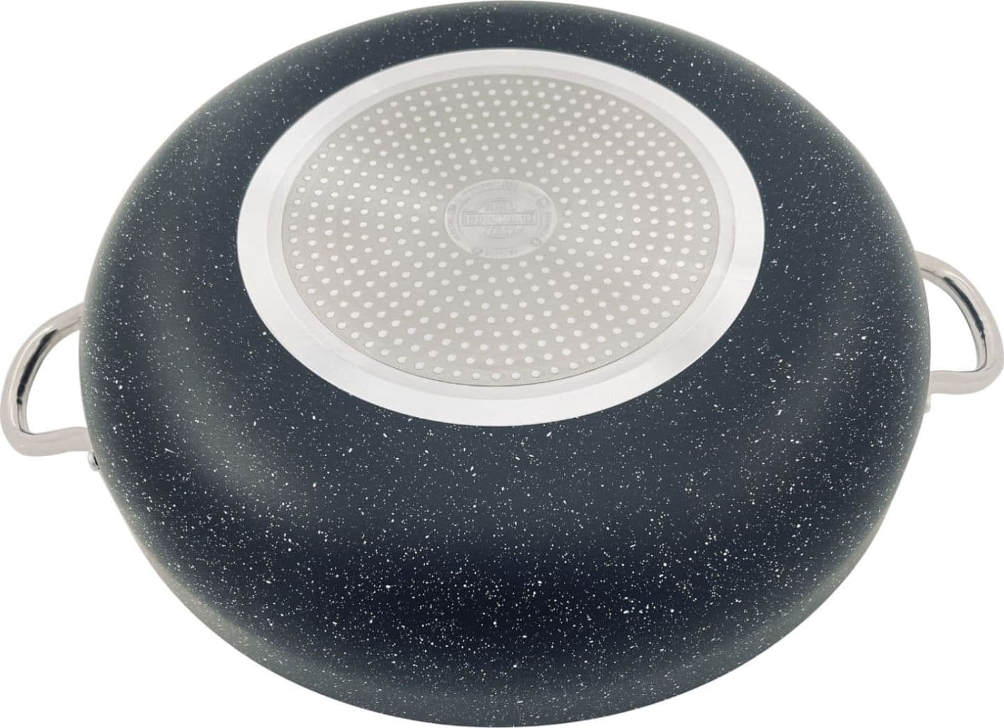 Tegame in Alluminio Alimentare 40 cm con 2 Manici in Acciaio - 3