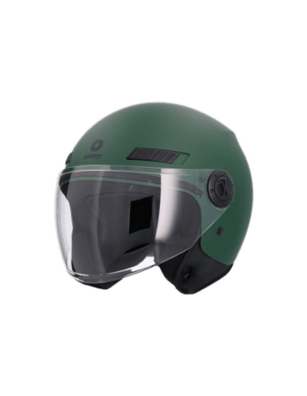 Shiro - Casco jet Kioto verde matt XL in Autocategorizzazione Più Di Più Ideas - Casalnuovo di Napoli, commercioVirtuoso.it