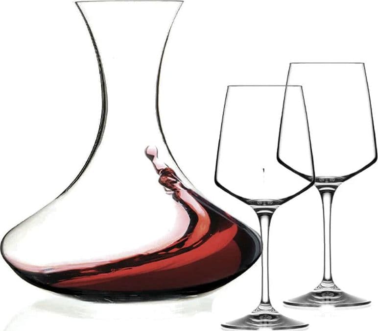 Set Aria 3 Pezzi Decanter  e due calici - RCR - 4