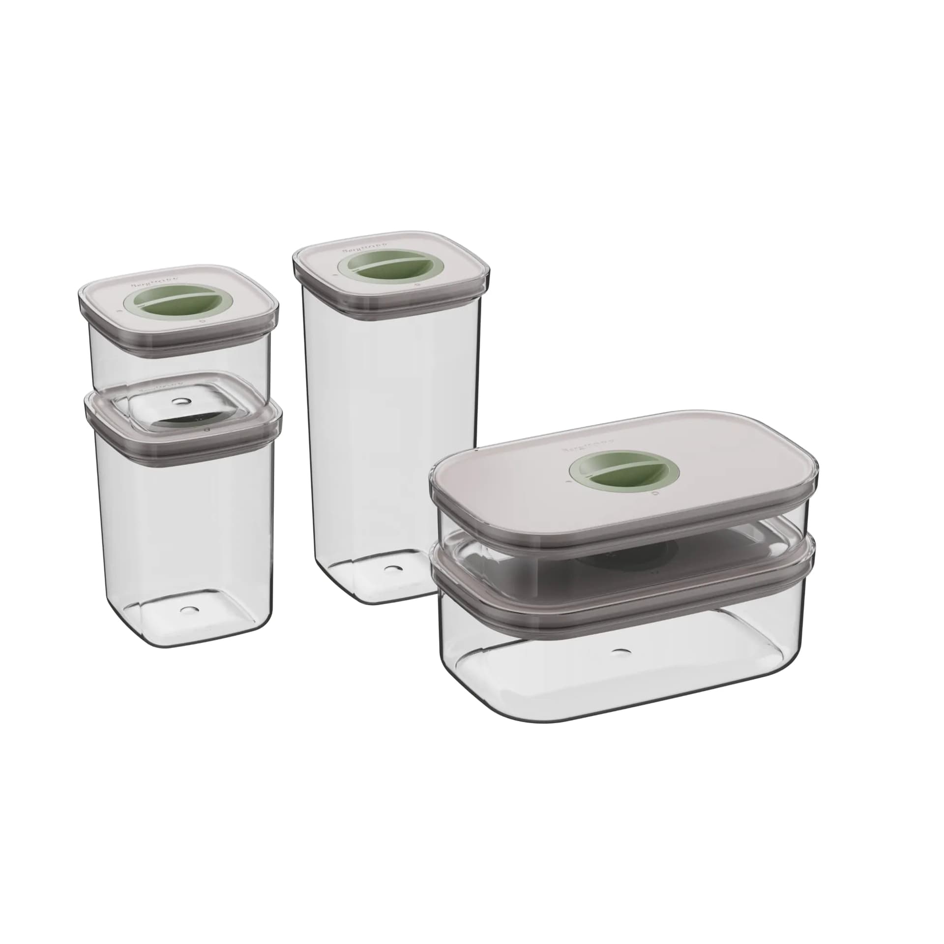 Set 5 pz contenitore a chiusura intelligente s+r - 2