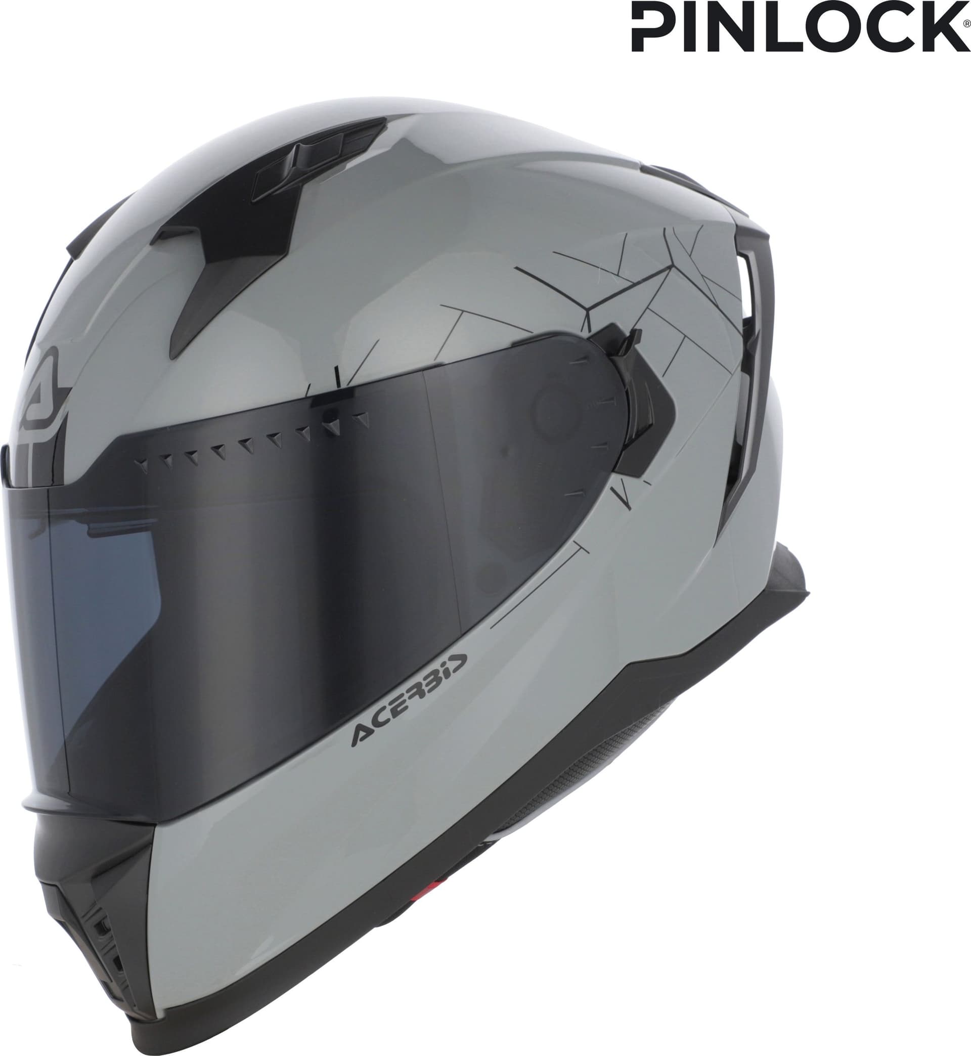 ACERBIS-Casco integrale X-Way Grigio XL