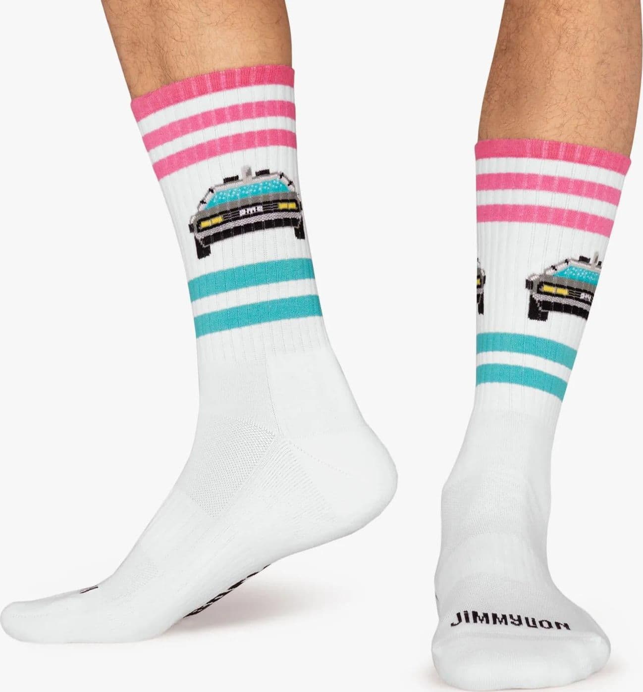 Calze Jimmy Lion Delorean multicolor in Ginevra Glad Store - Genova, commercioVirtuoso.it