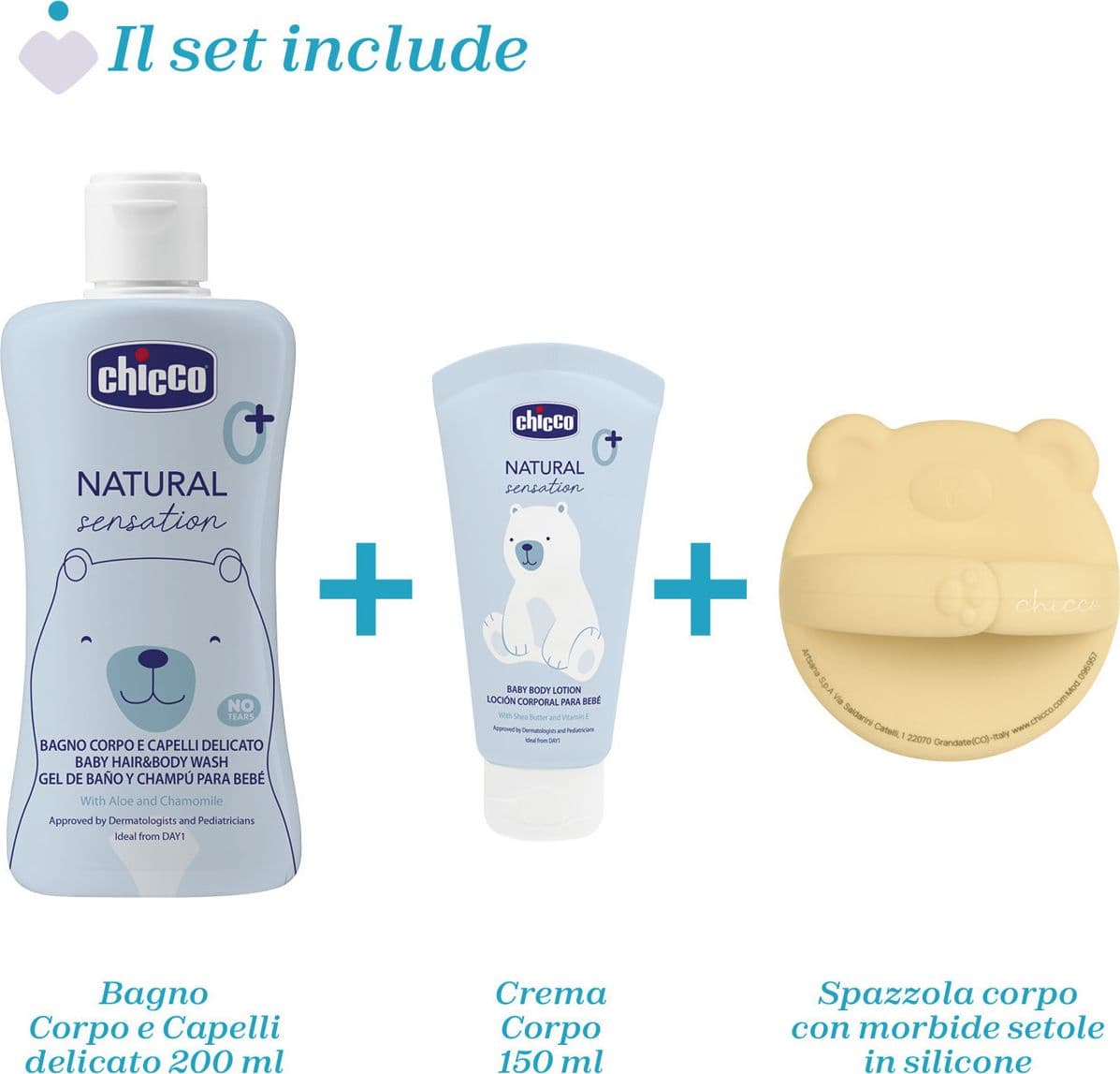 Chicco - Set Primi Bagnetti - 3