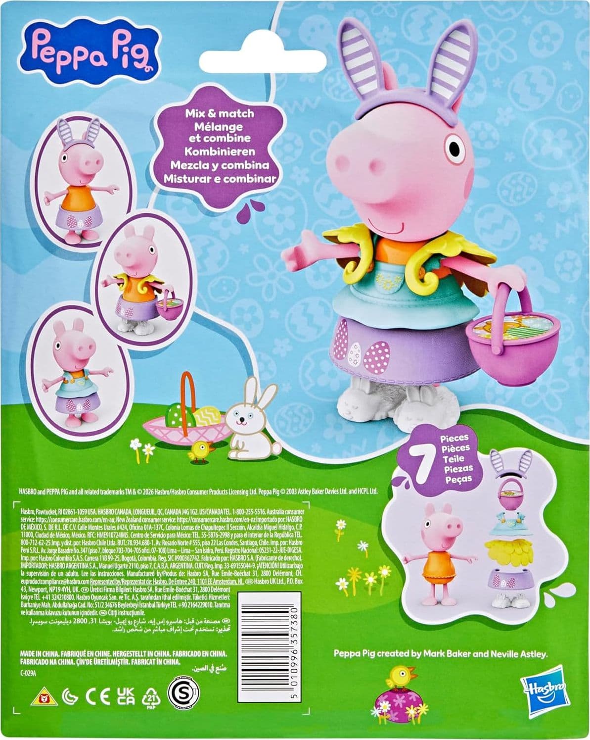 Hasbro - Peppa Pig Outfit Primavera - 5