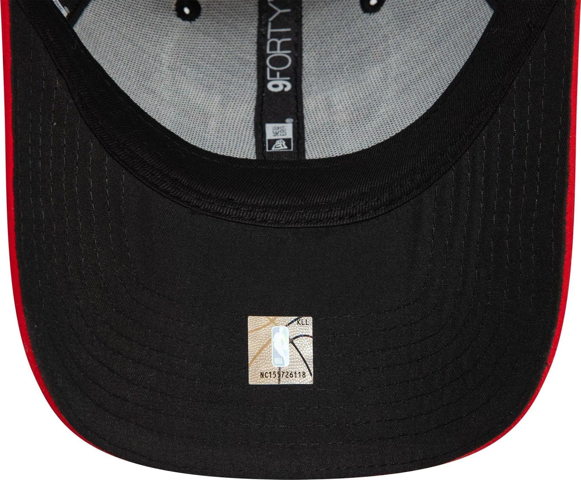 Cap New Era 9Forty Chicago Bulls Microfibre black - 4