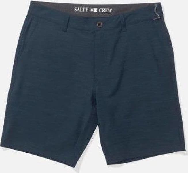 Short Salty Crew Drifter 19 Slub Hybrid Navy