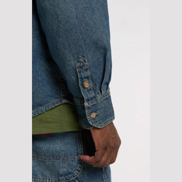 Camicia Dickies Lightweight Denim Khaki in Ginevra Glad Store - Genova, commercioVirtuoso.it