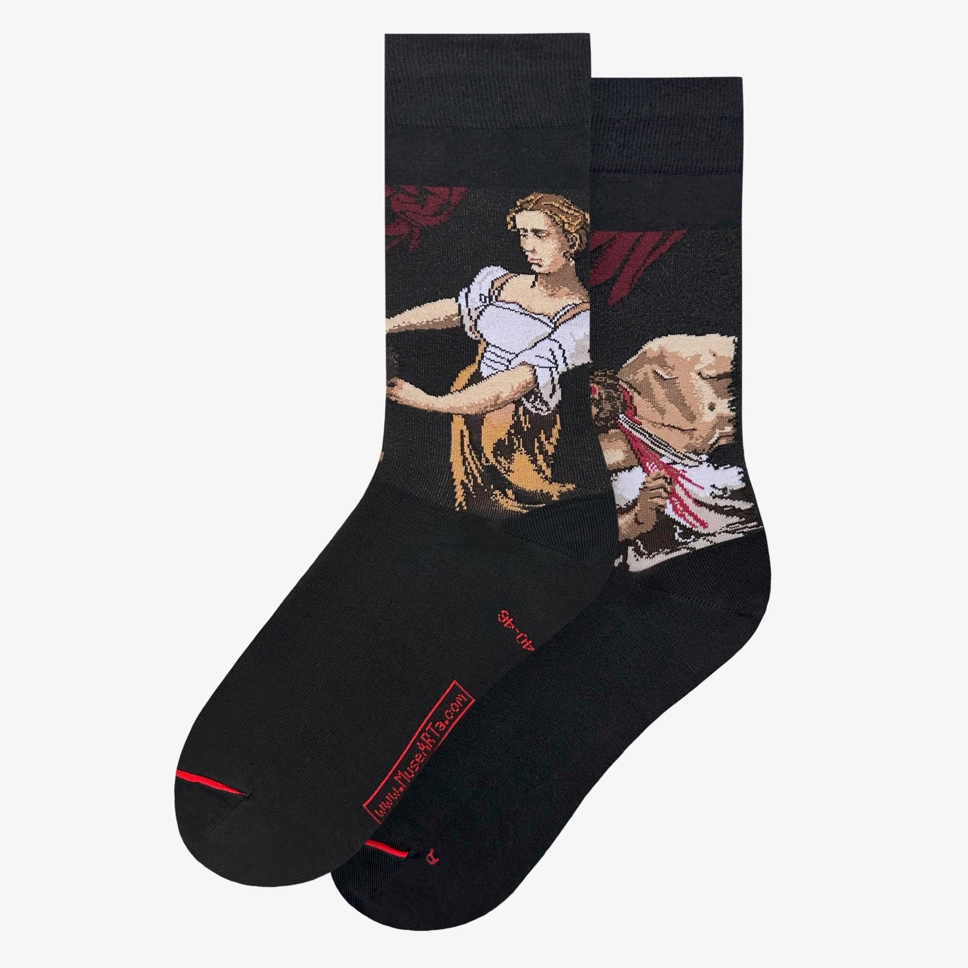 Calze Art Sox Giuditta e Oloferne Black - 2
