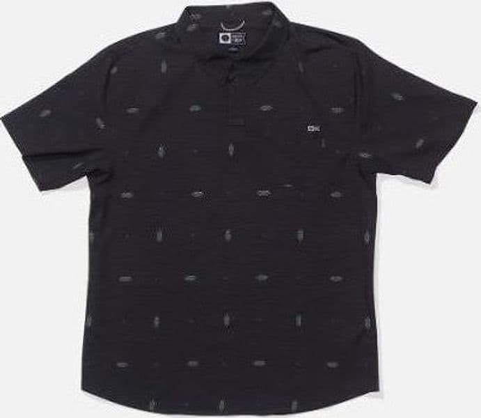 Camicia Salty Crew Breezer Polo Black in Ginevra Glad Store - Genova, commercioVirtuoso.it