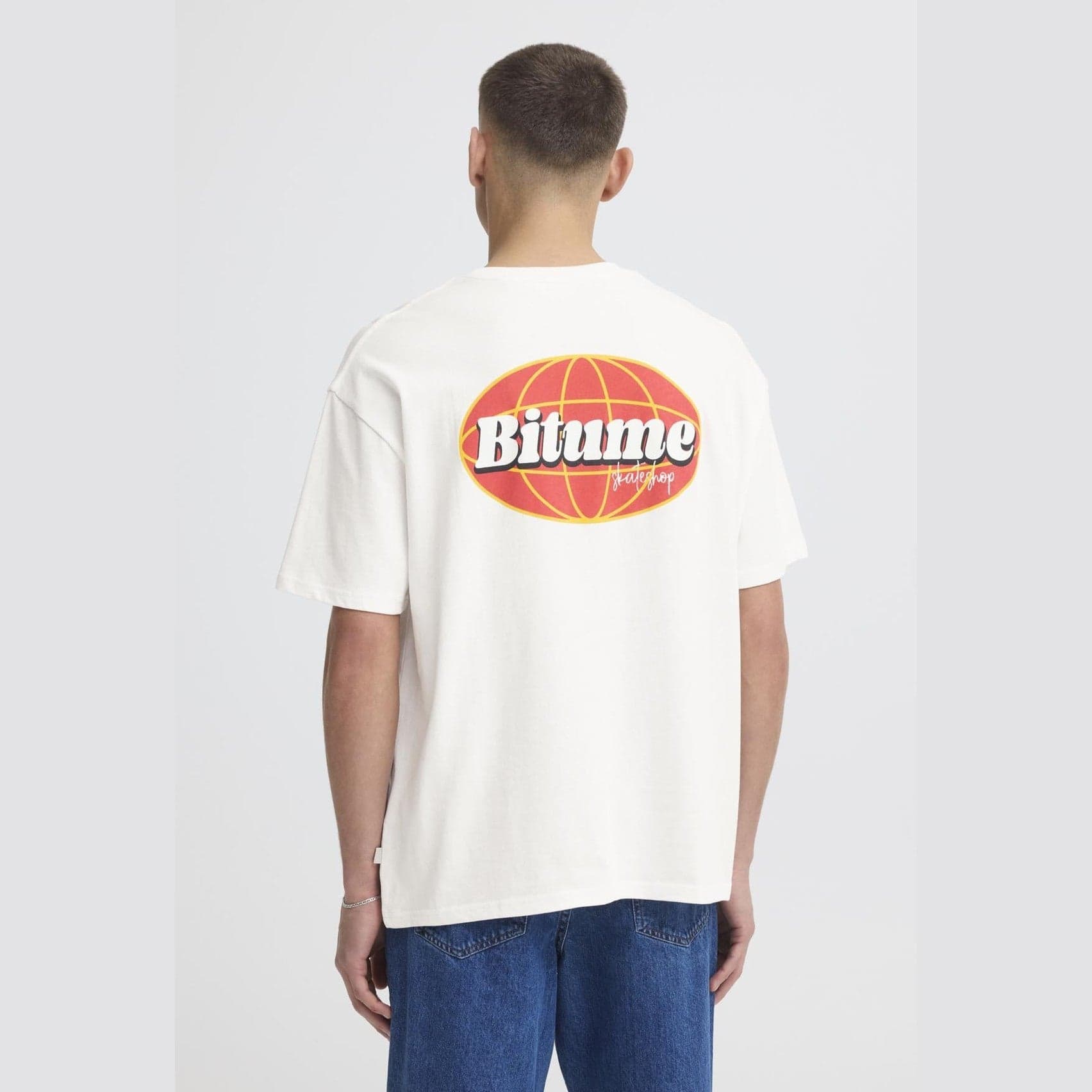 T-shirt Solid Rimmer white in Ginevra Glad Store - Genova, commercioVirtuoso.it